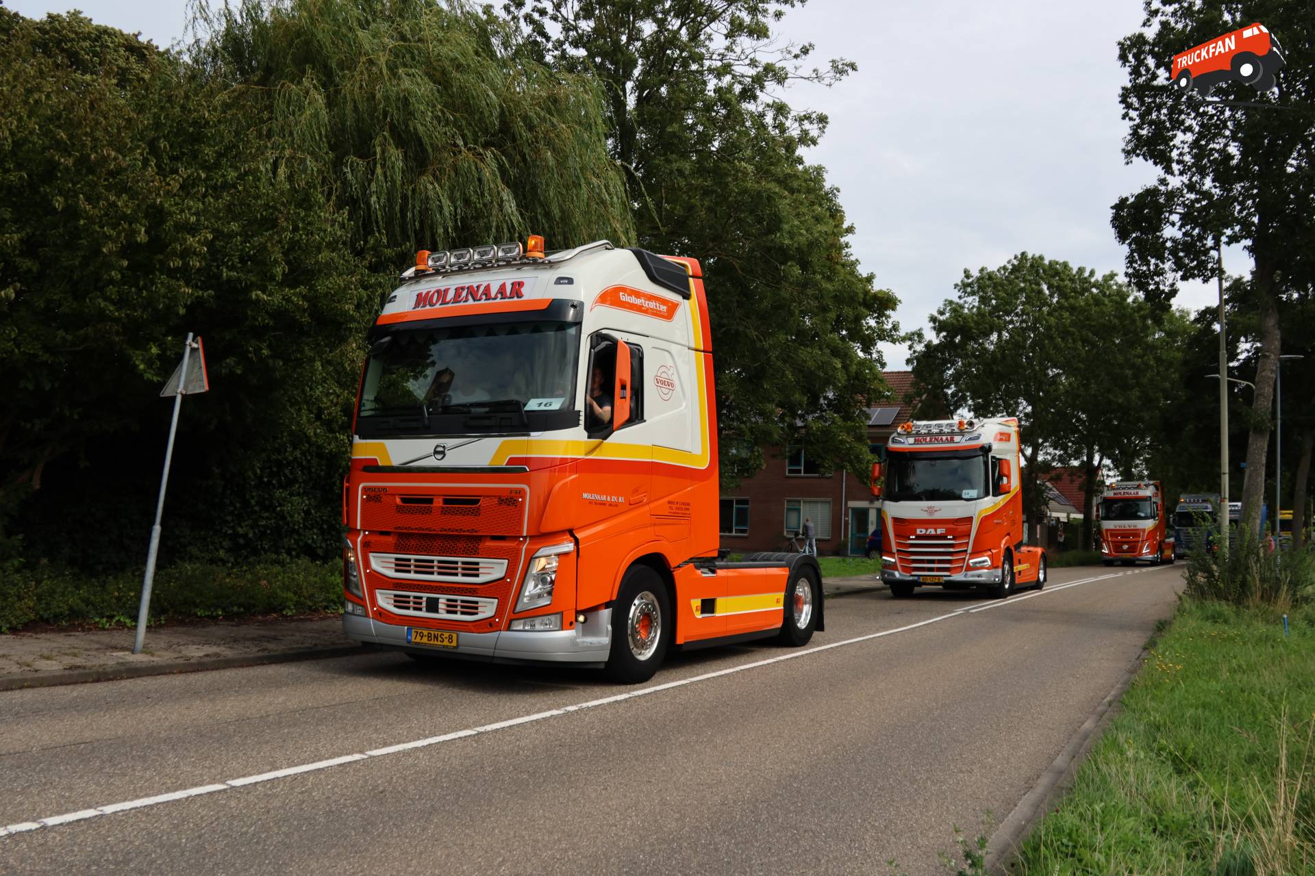 Volvo FH truck owned by Molenaar