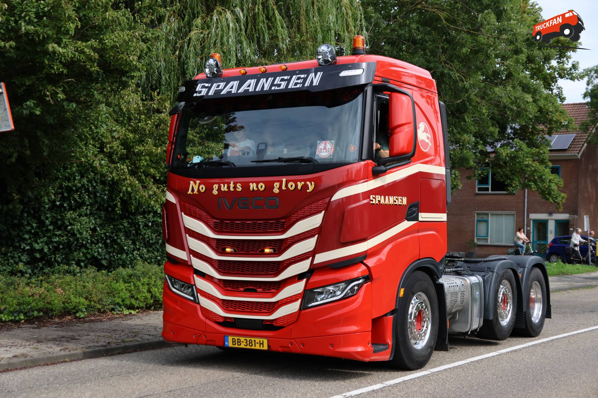 Iveco S-Way truck at Langedijker Vrachtwagentour