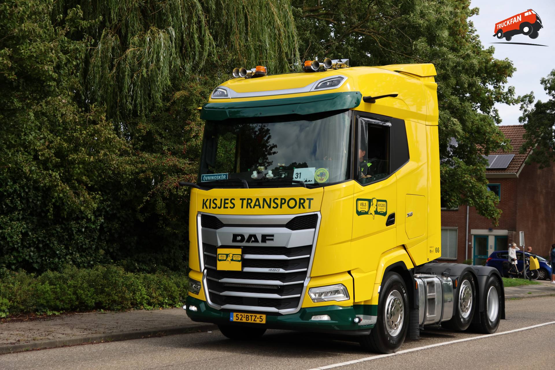 DAF XG vrachtwagen van Kisjes Transport