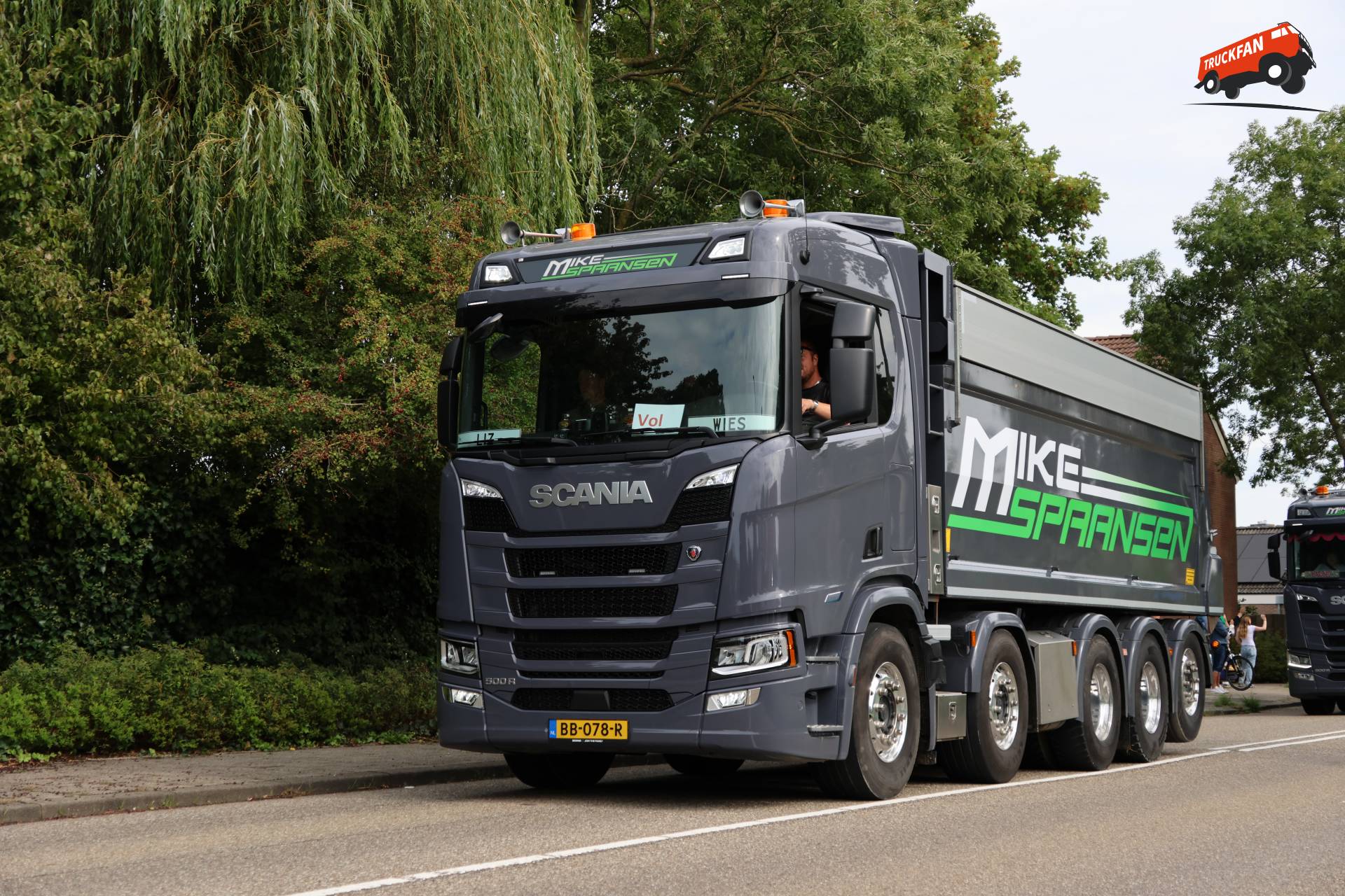 Scania 500R truck owned by Mike Spaansen