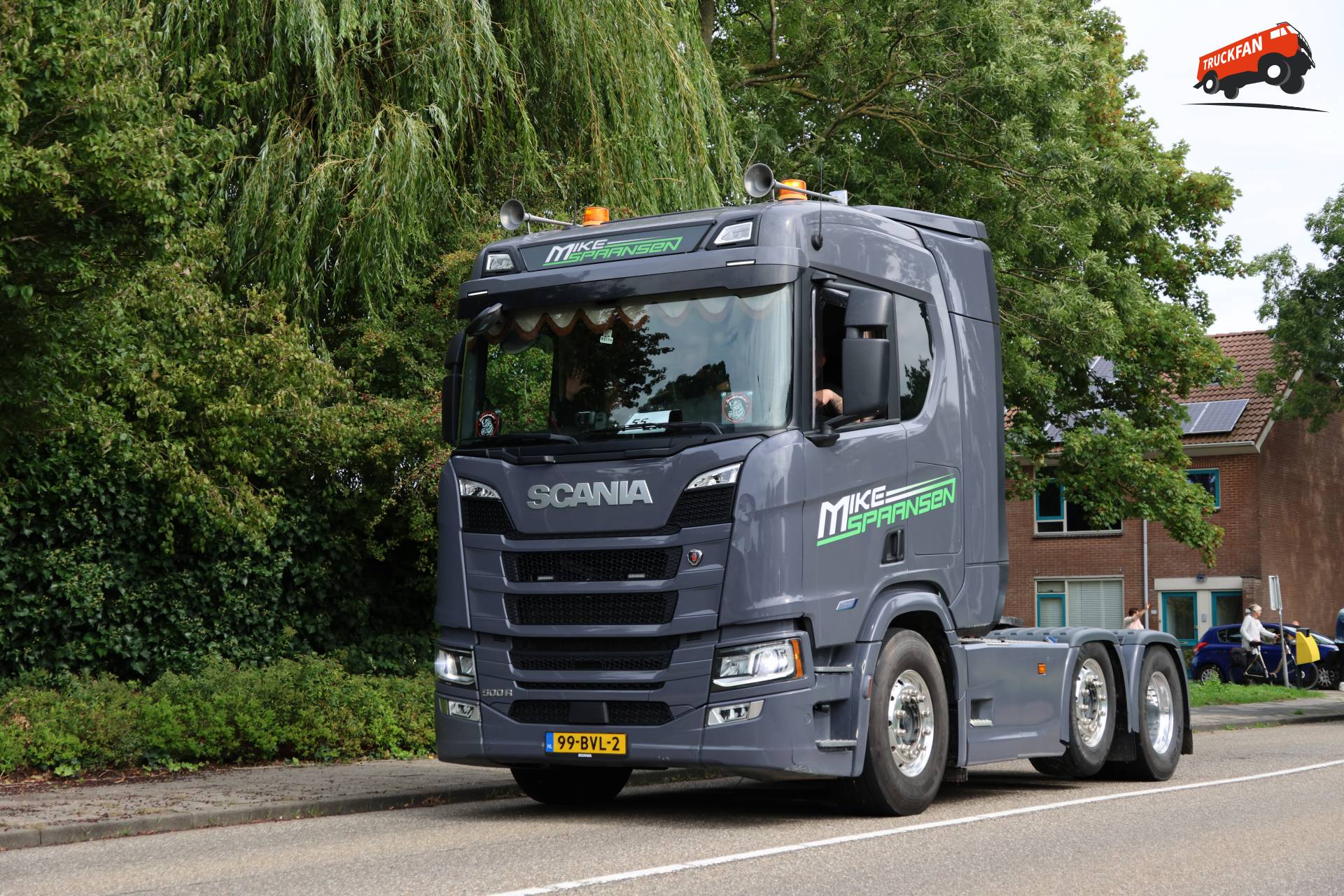 Scania 500R truck owned by Mike Spaansen