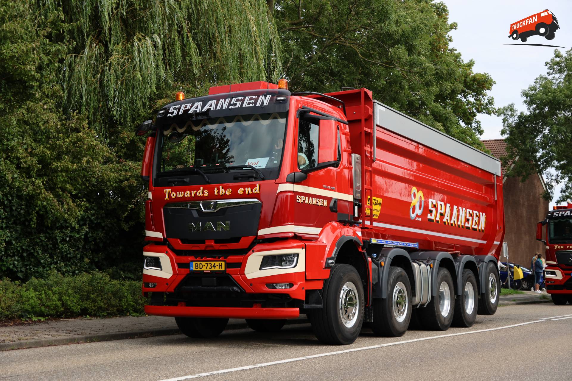 MAN TGS truck Spaansen Langedijker Vrachtwagentour