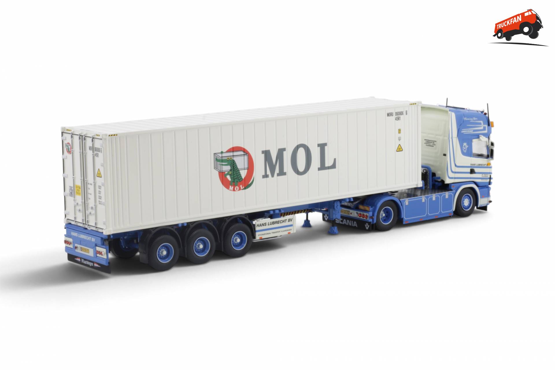 Model van Scania Hans Lubrecht