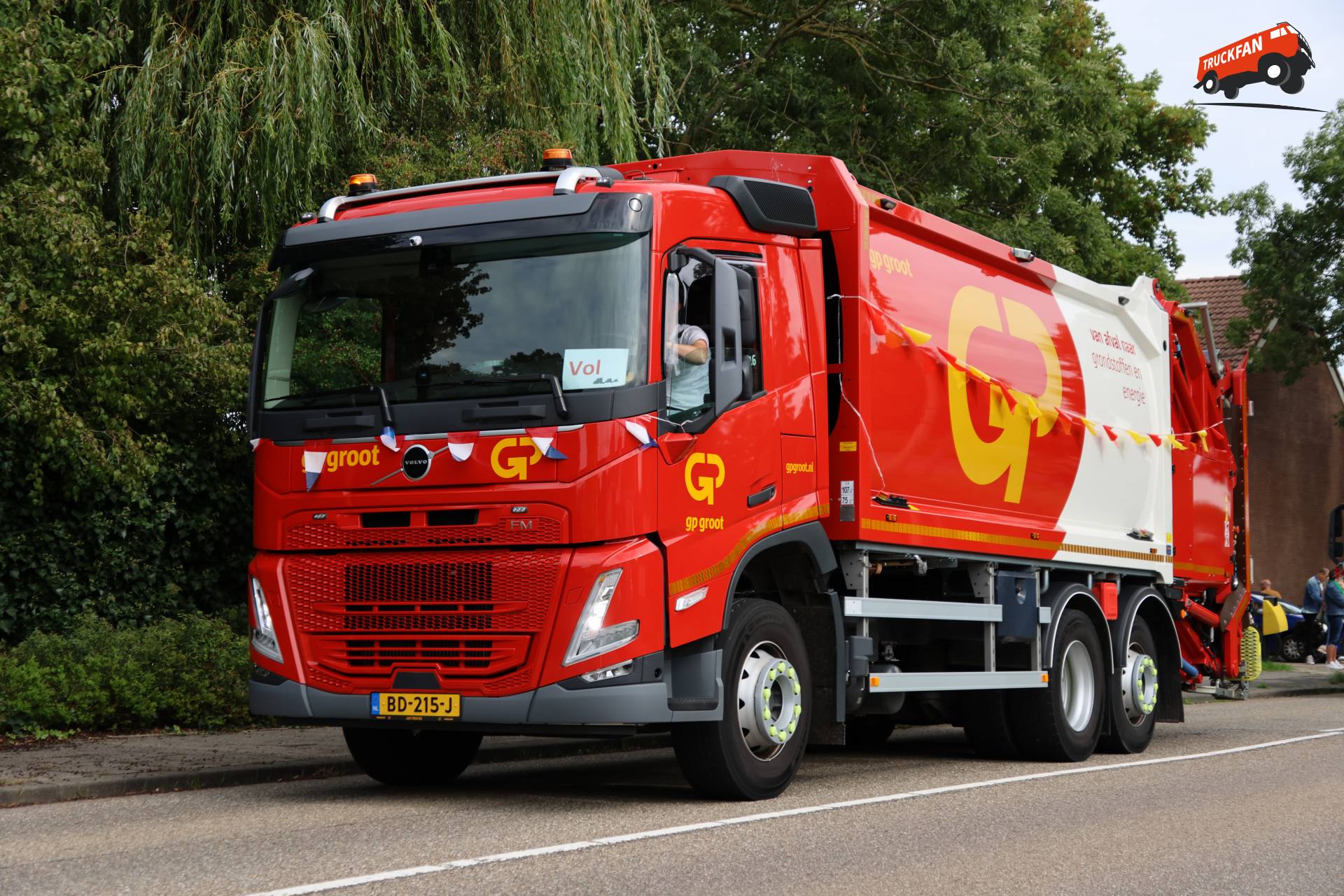 Volvo FM truck owned by GP Groot