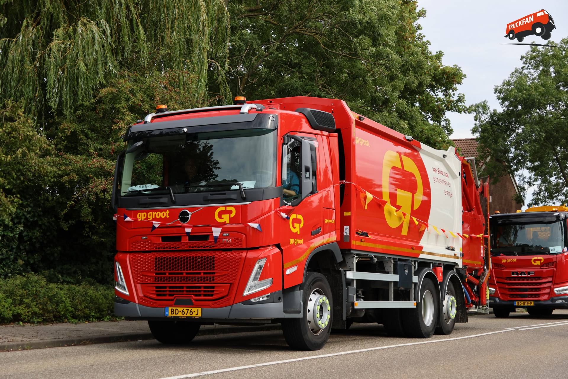 Volvo FM vrachtwagen van GP Groot