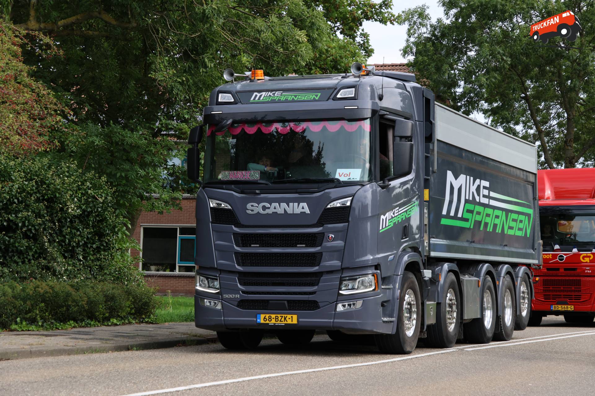 Scania 500R truck owned by Mike Spaansen