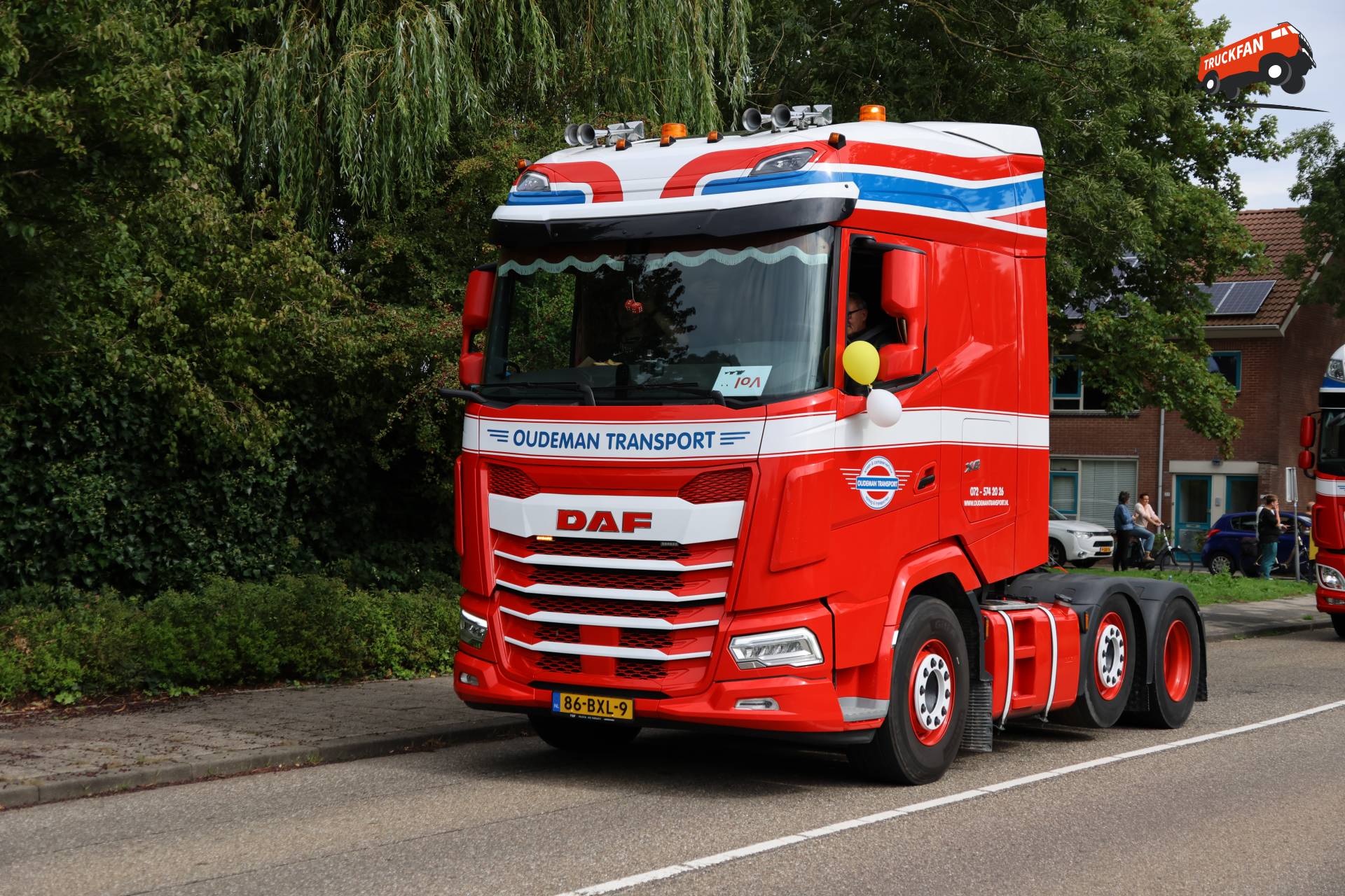 DAF XG vrachtwagen van Transportbedrijf Piet Oudeman