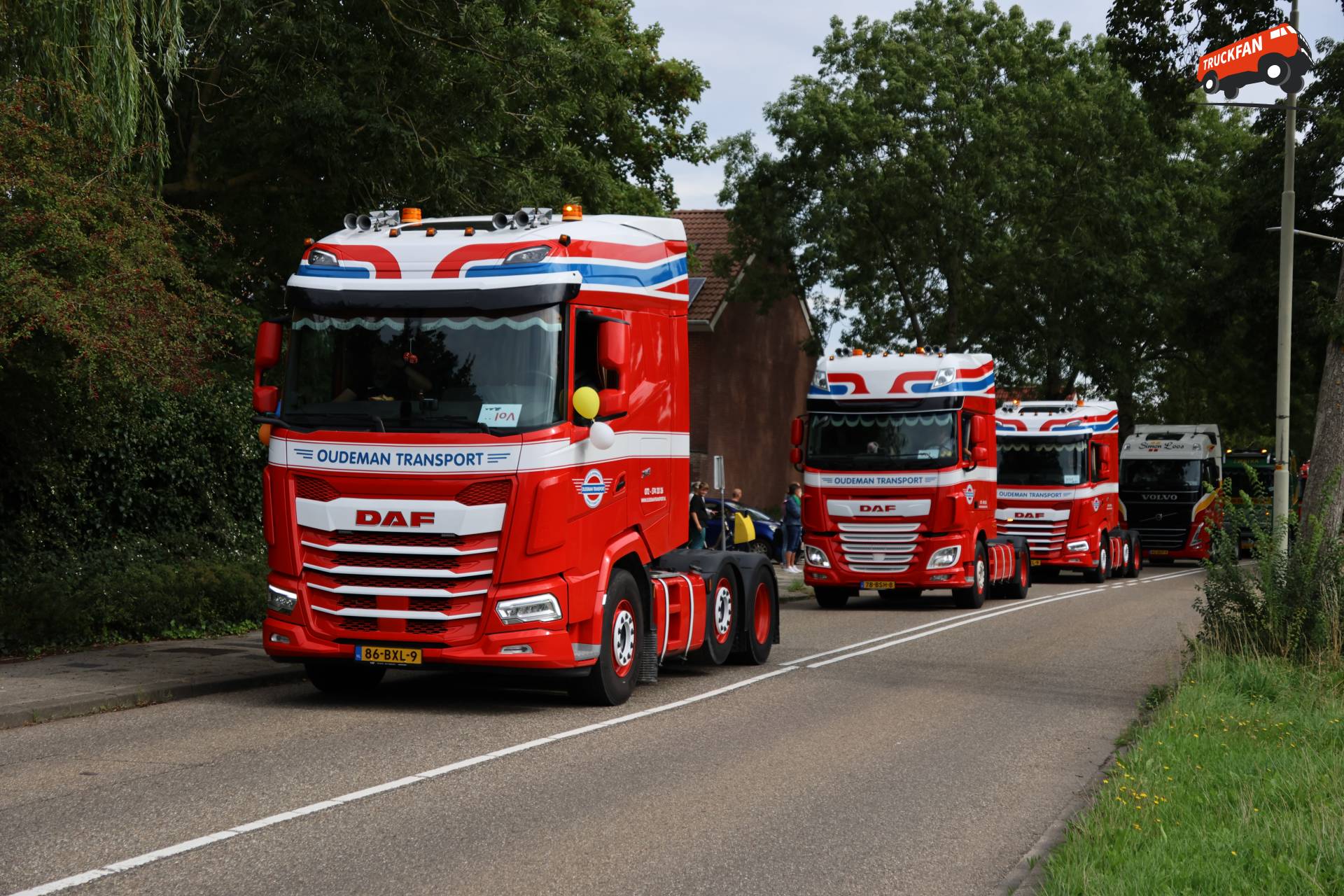 DAF XG vrachtwagen van Piet Oudeman