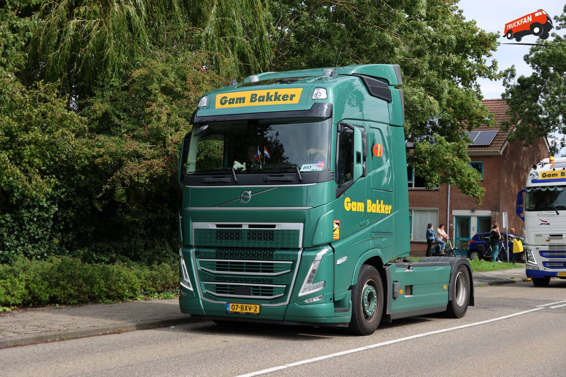 Volvo FH truck owned by Gam Bakker