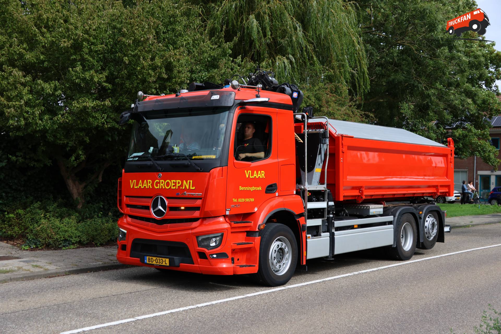 Mercedes-Benz eActros bij Langedijker Vrachtwagentour