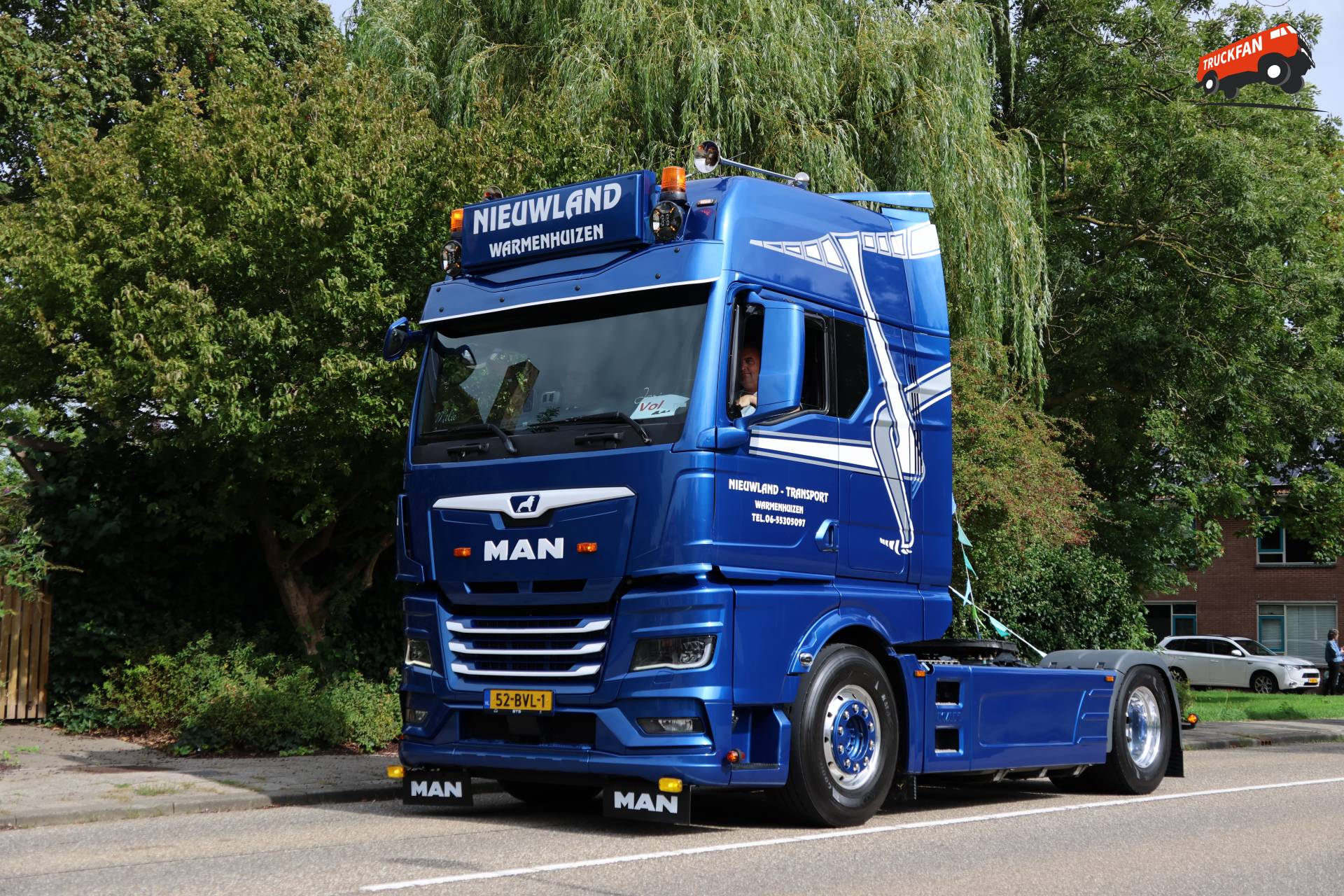 MAN TGX truck at Langedijker Vrachtwagentour
