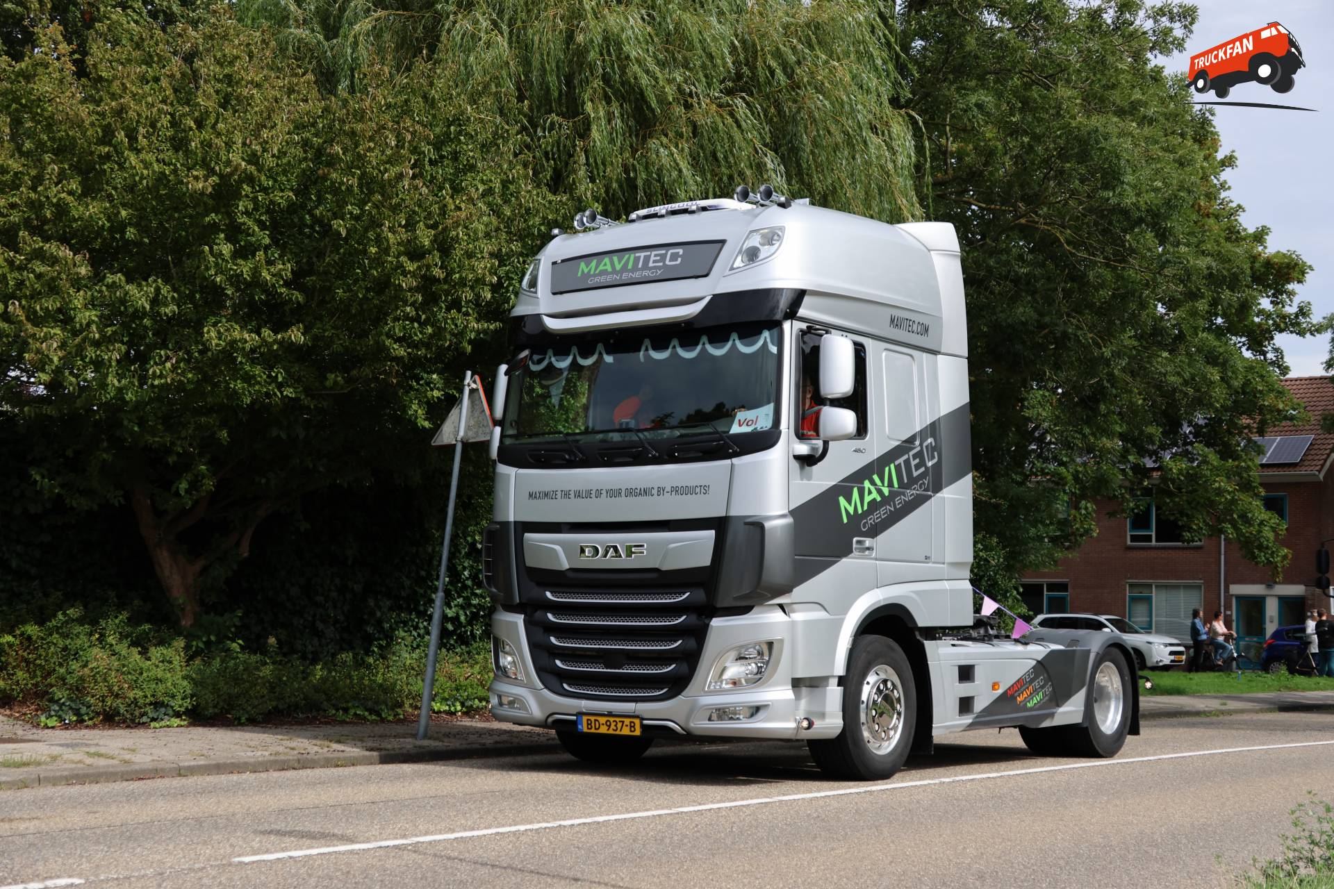 DAF XF Euro 6 vrachtwagen van Mavitec