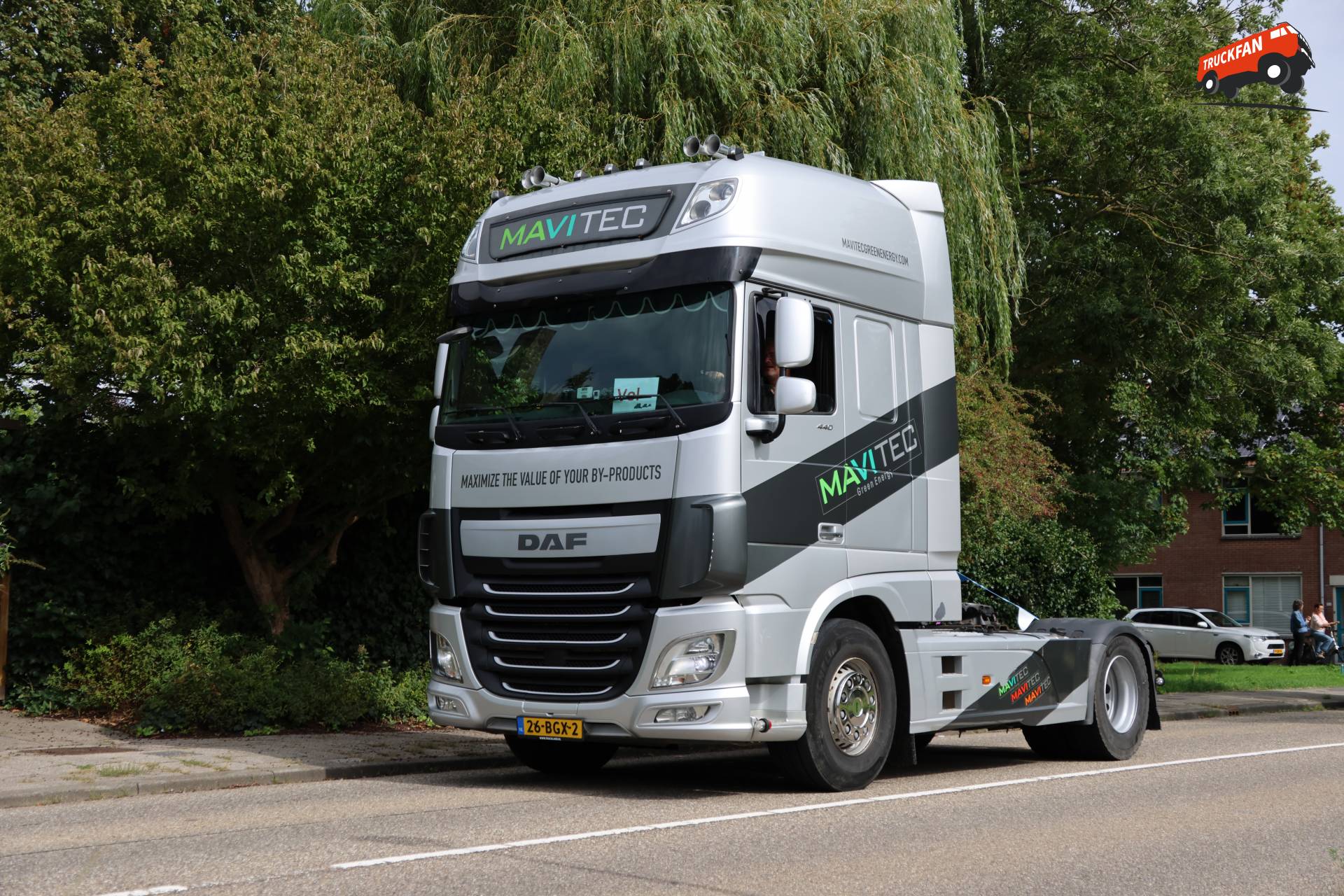 DAF XF Euro 6 vrachtwagen van Mavitec