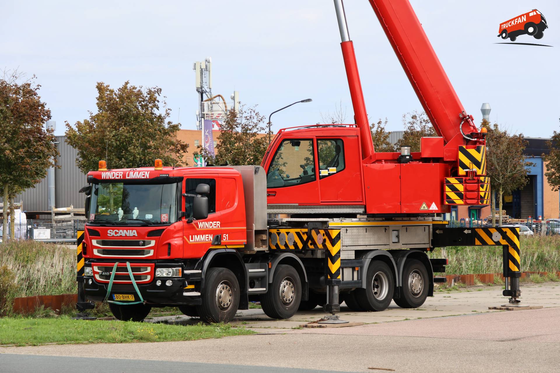 Scania P410 truck owned by Winder Limmen