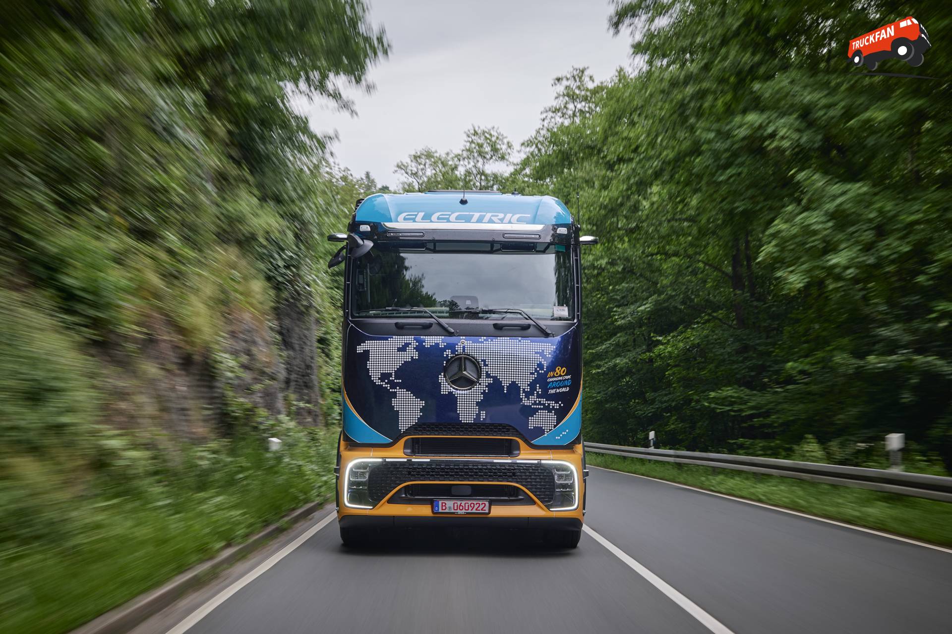 Mercedes-Benz eActros 600 elektrisch expeditievoertuig