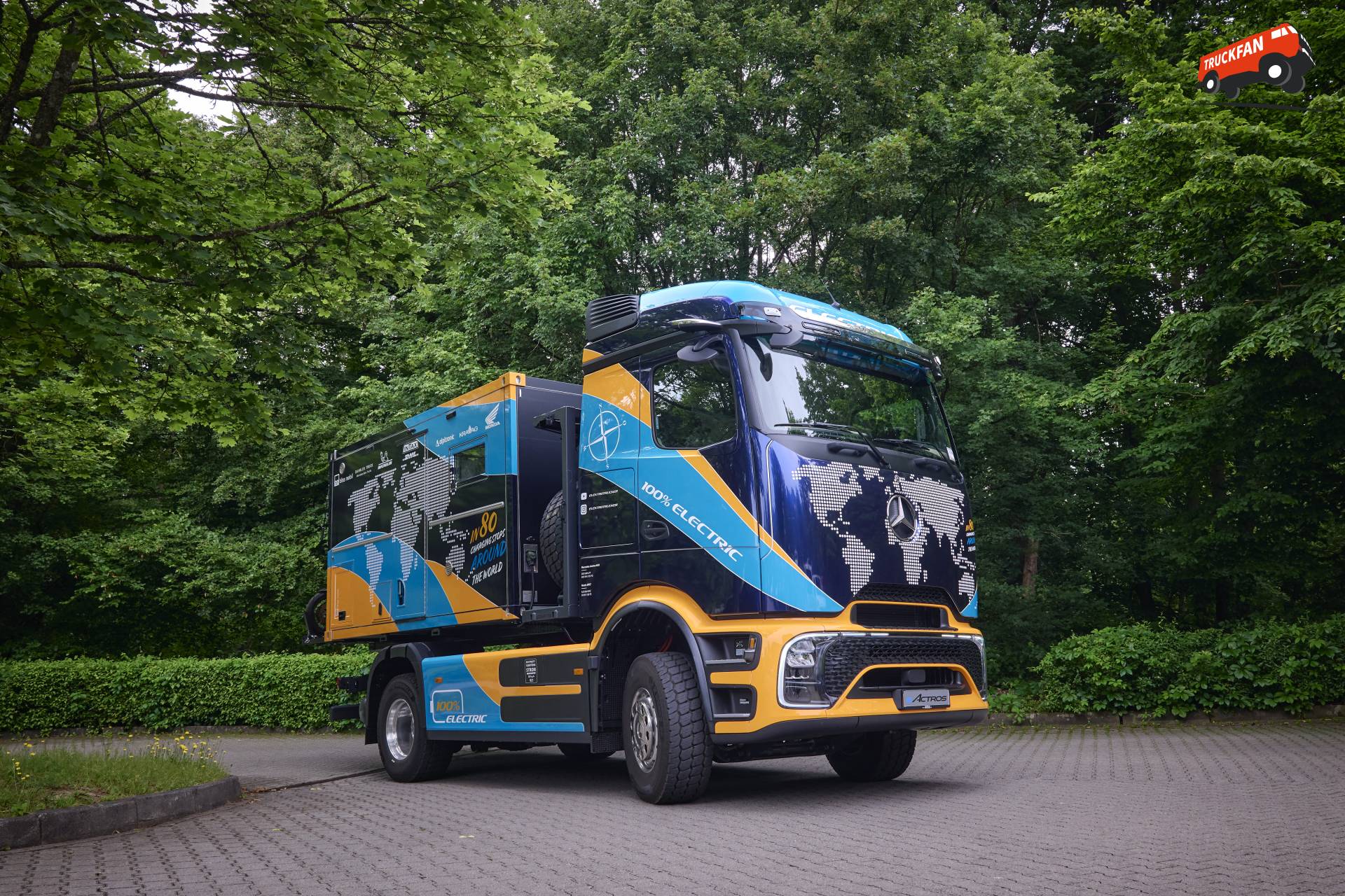Mercedes-Benz eActros 600 elektrische vrachtwagen