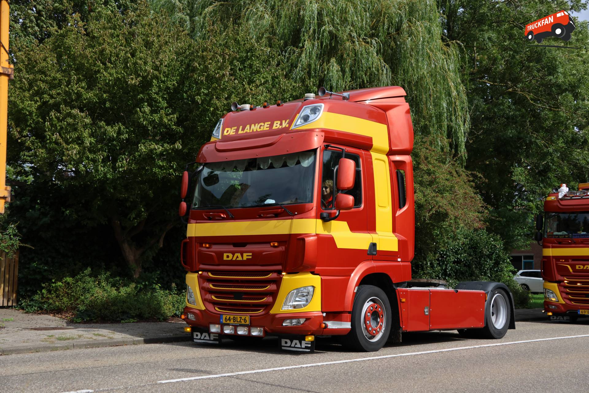 DAF CF Euro 6 vrachtwagen van de Lange
