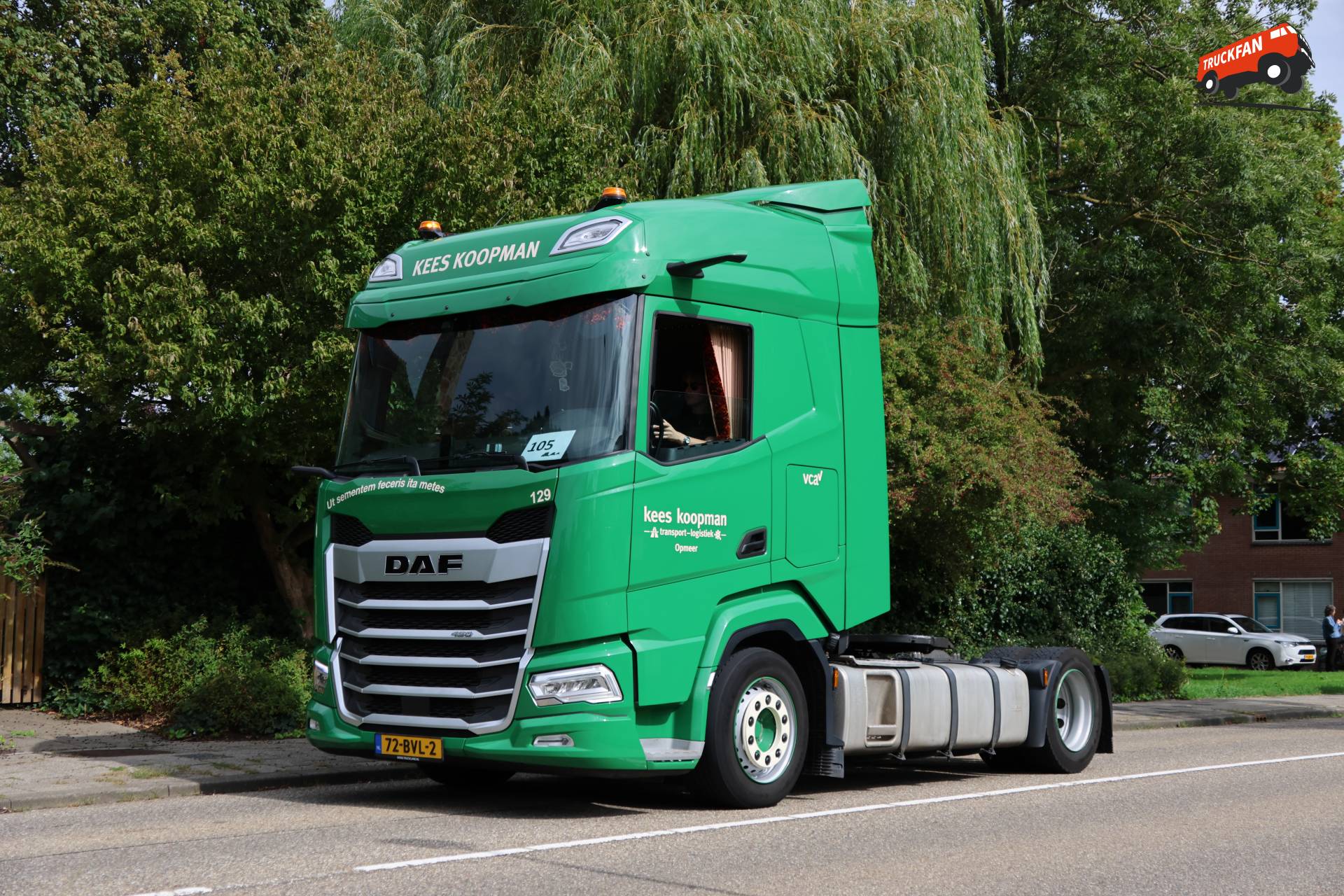 DAF XF 2021 vrachtwagen op Langedijker Vrachtwagentour