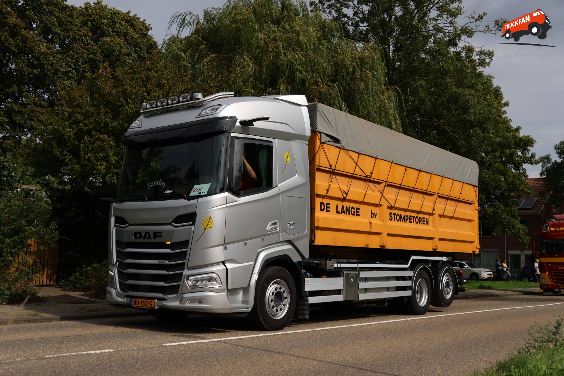 DAF XF 2021 vrachtwagen van De Lange