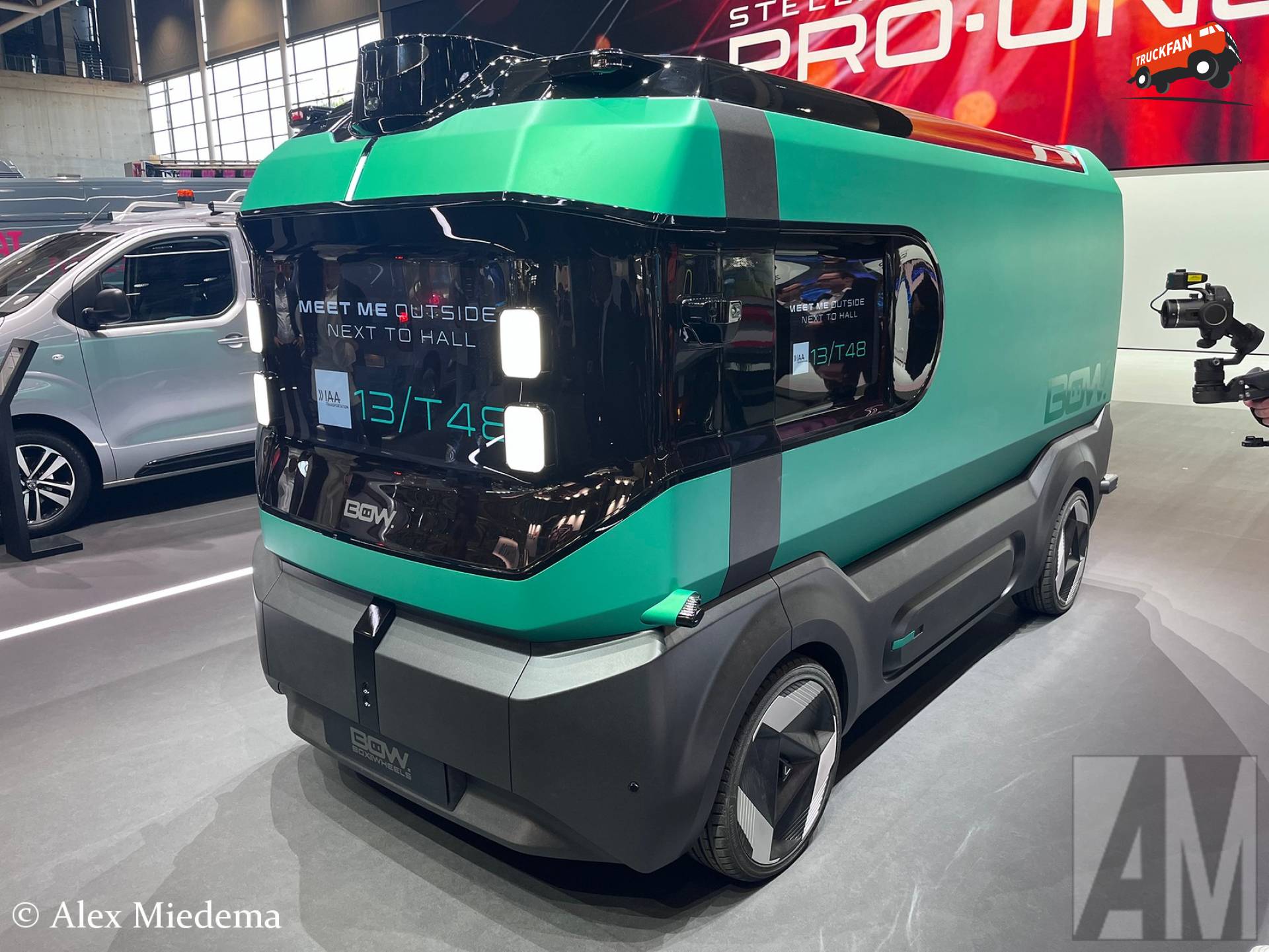 De autonome Stellantis Pro One Box on Wheels op IAA 2026