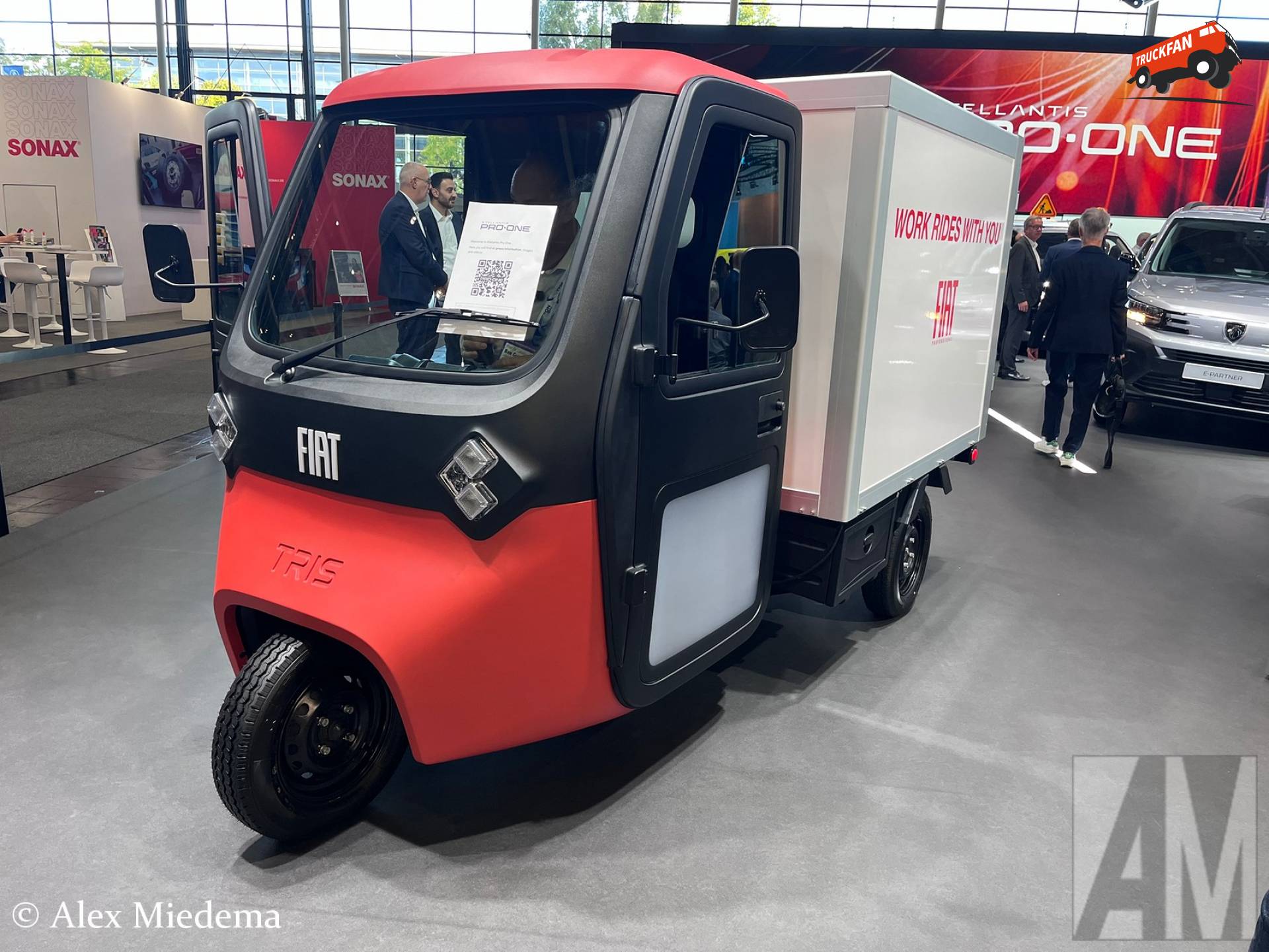 FIAT Tris met deuren op IAA 2026 beurs in Duitsland