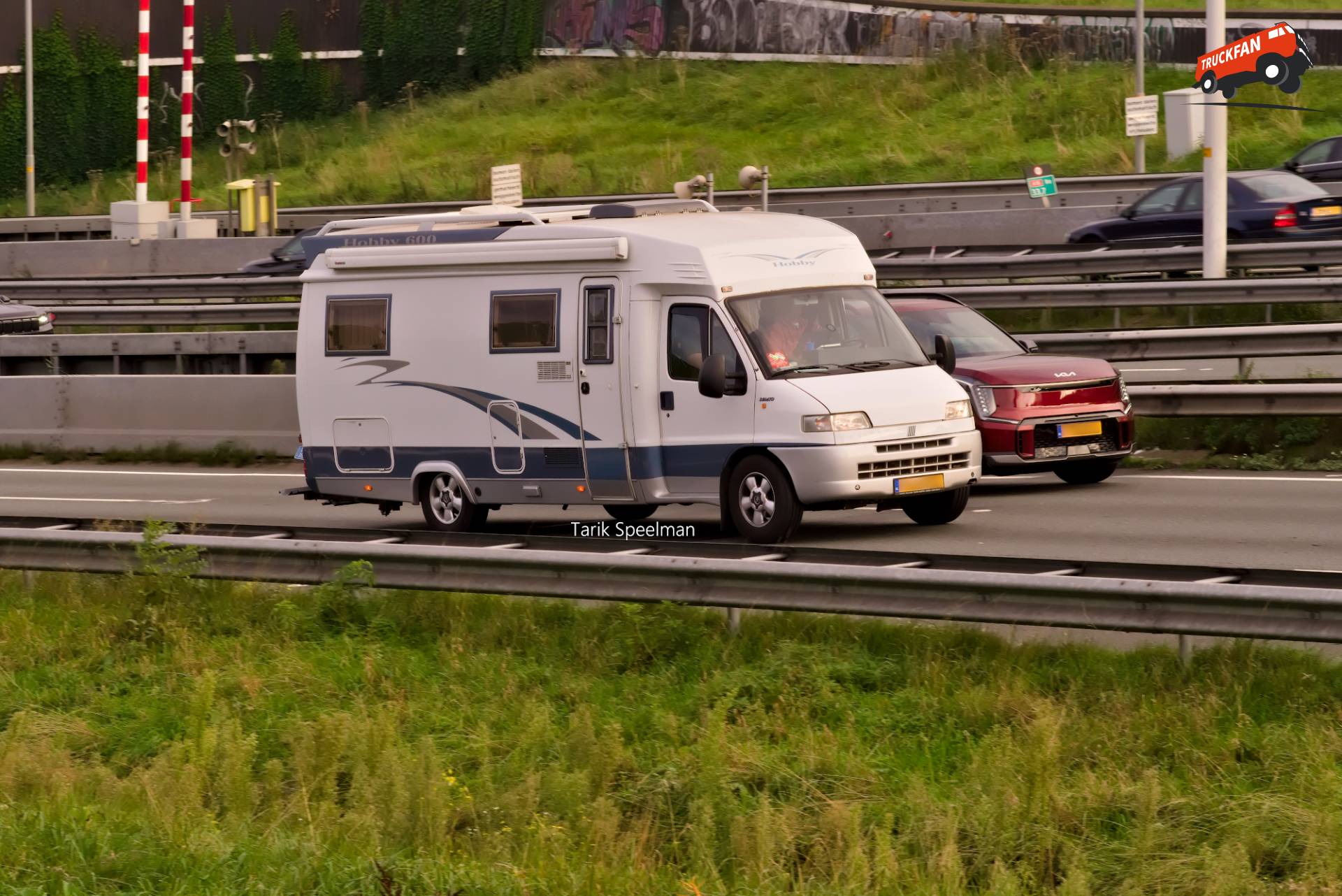 Hobby 600 Camper op A16