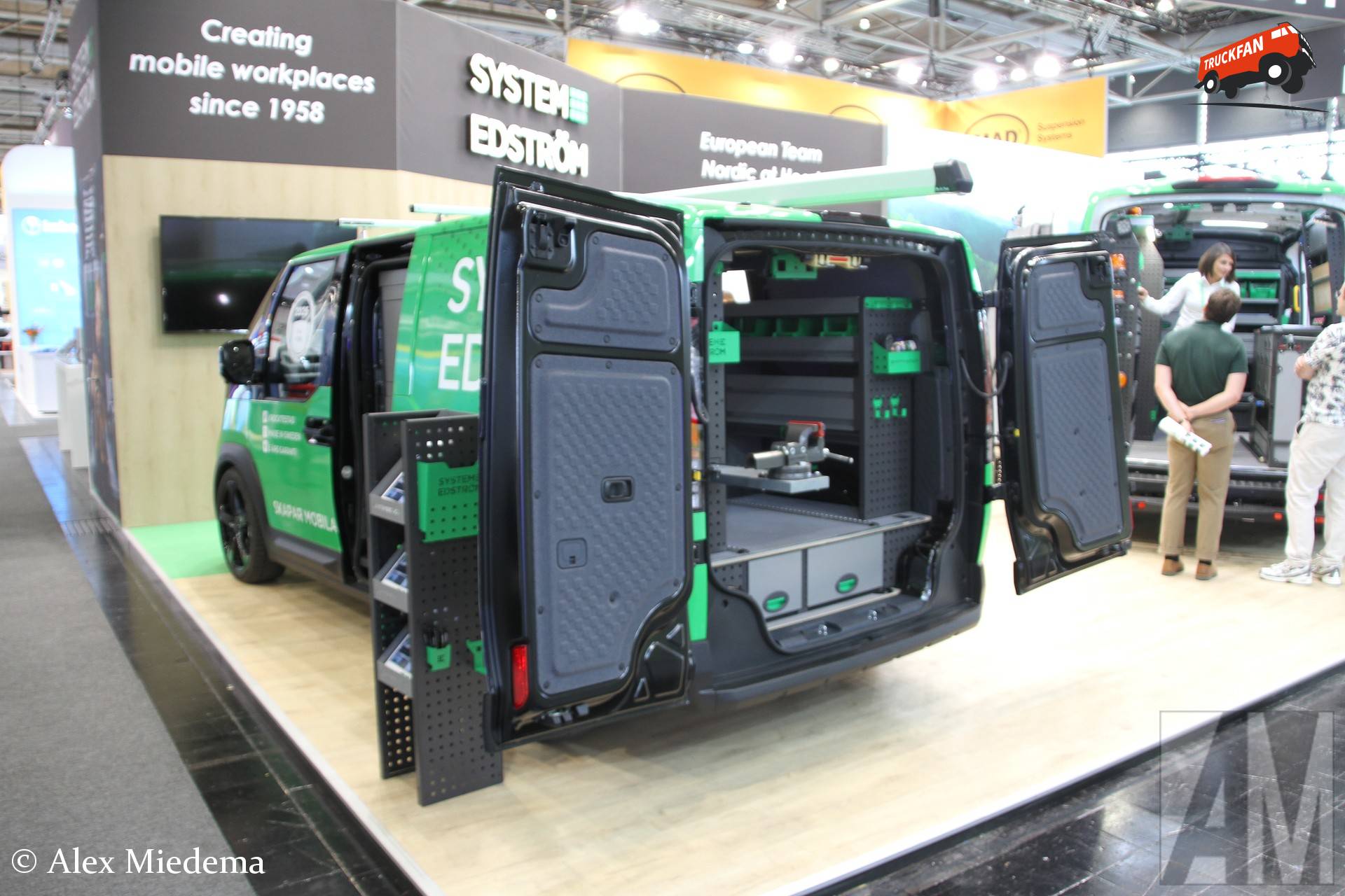 KIA PV5 van System Edström in Messe Hannover