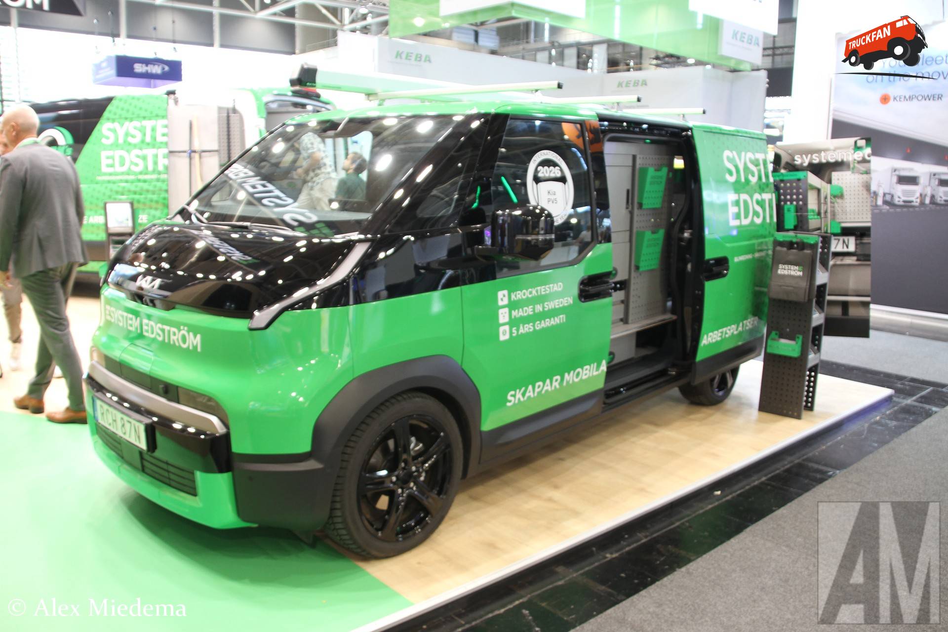 KIA PV5 op IAA Transportation 2026 in Hannover