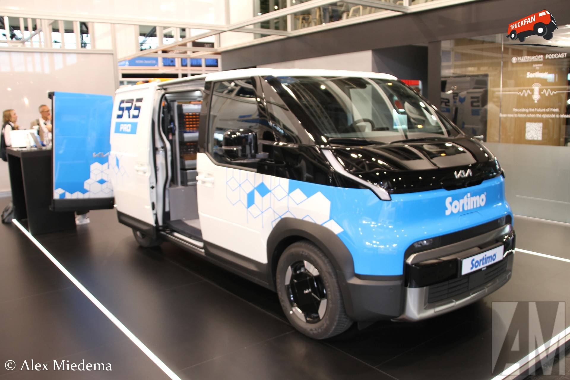 Sortimo KIA PV5 bij Messe Hannover