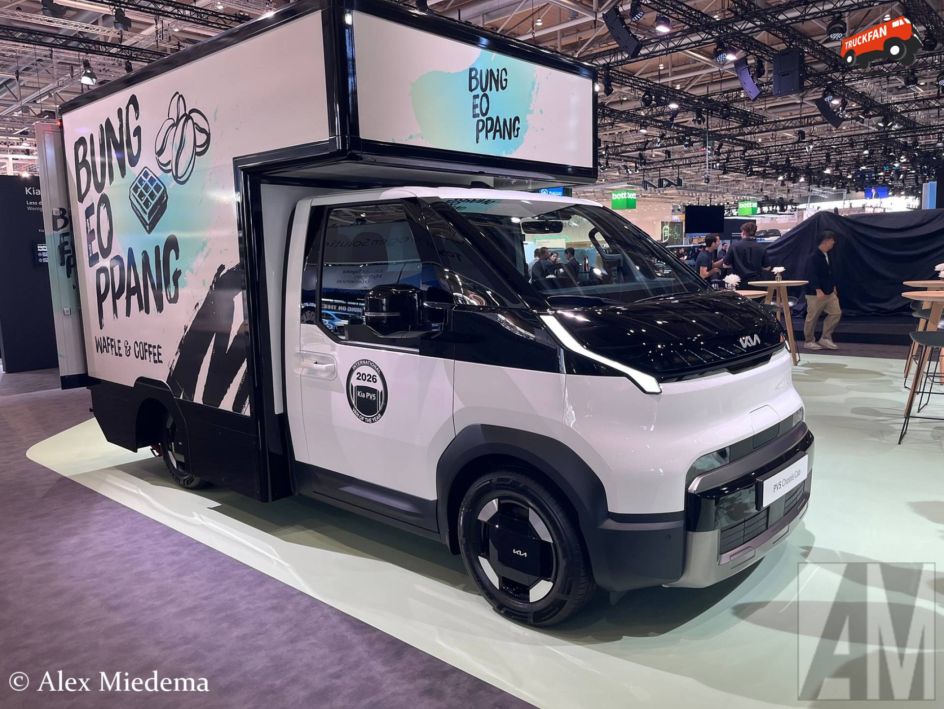 KIA PV5 foodtruck at IAA Transportation 2026