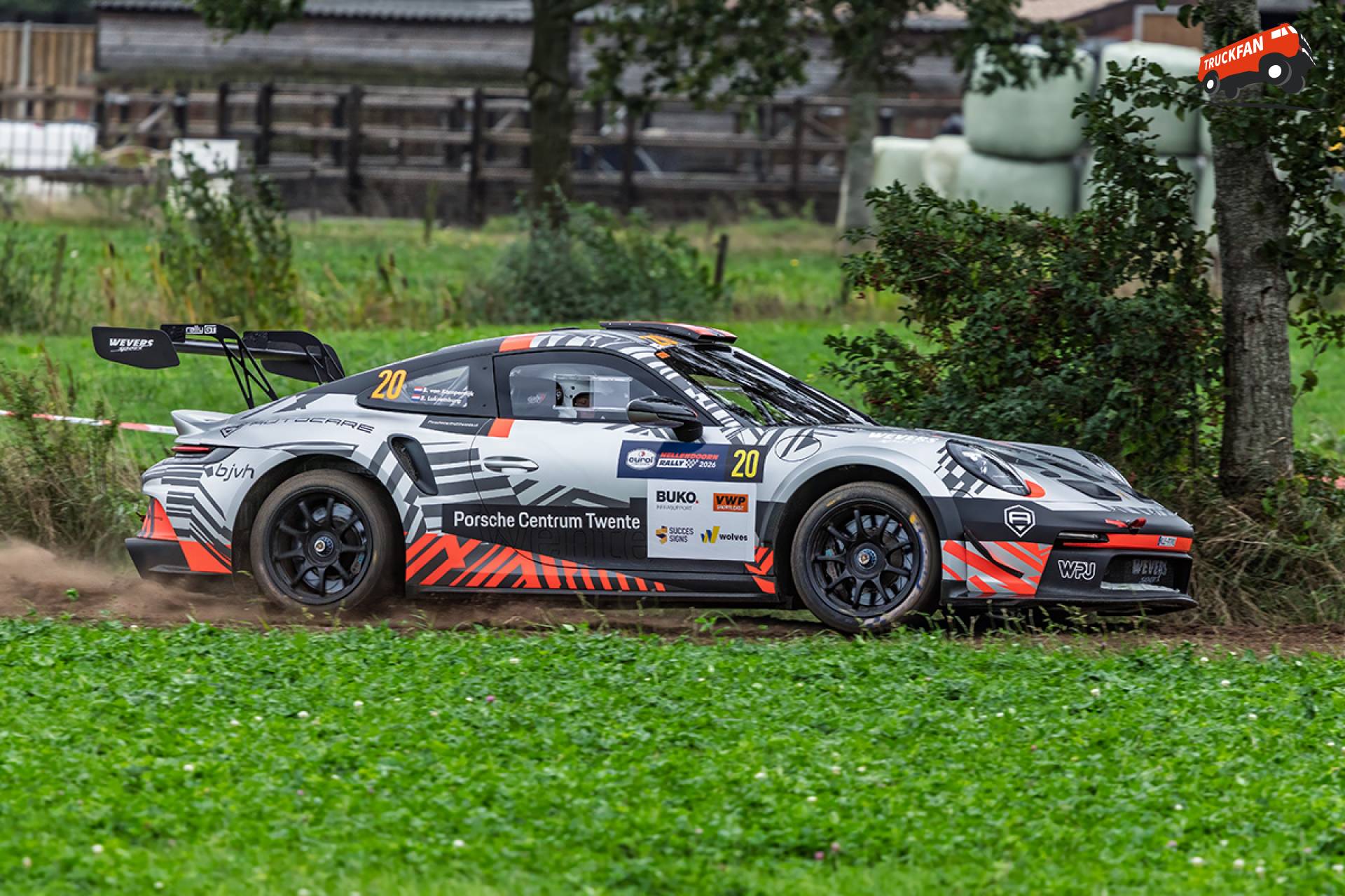 Porsche Rally GT op de Hellendoorn Rally 2026