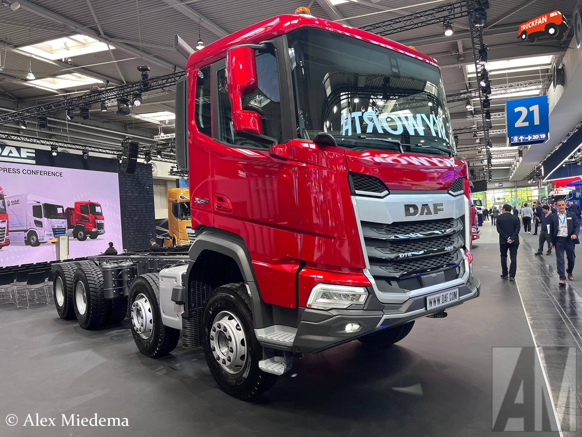 DAF XFC FAD truck at IAA Transportation 2026