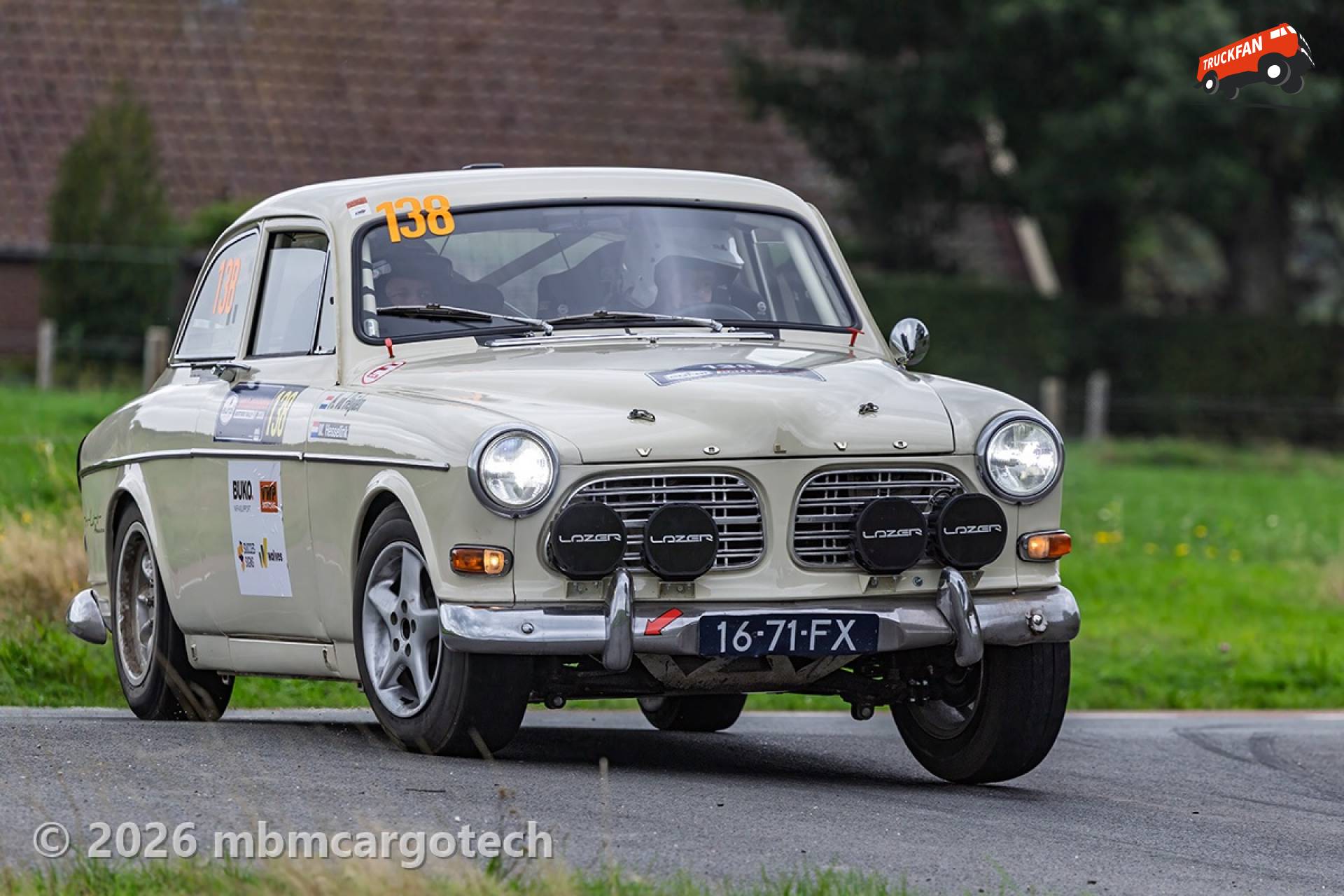 1965 Volvo P1300 op Hellendoorn Rally