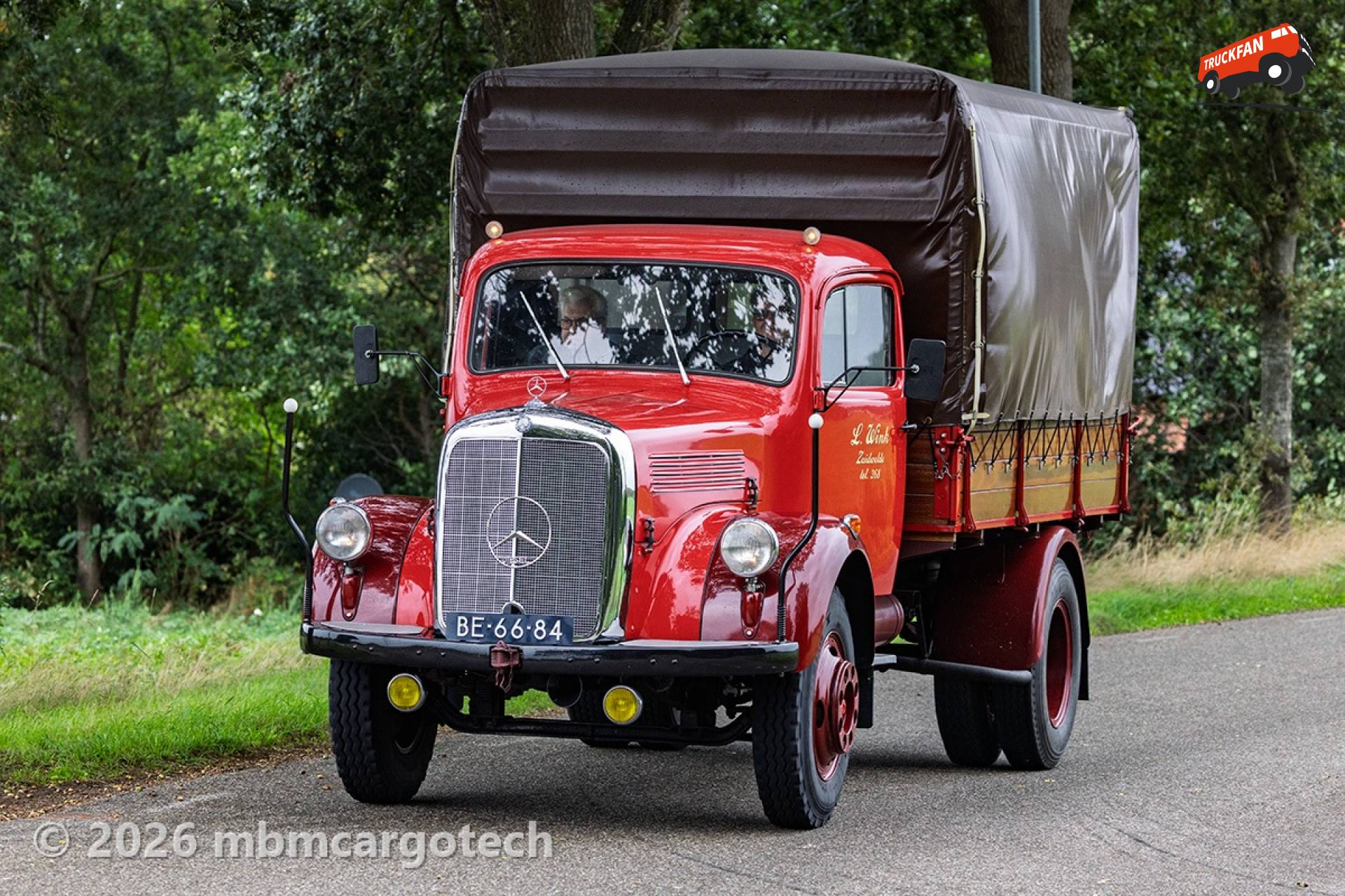 Mercedes L312 Truck van L. Wiek