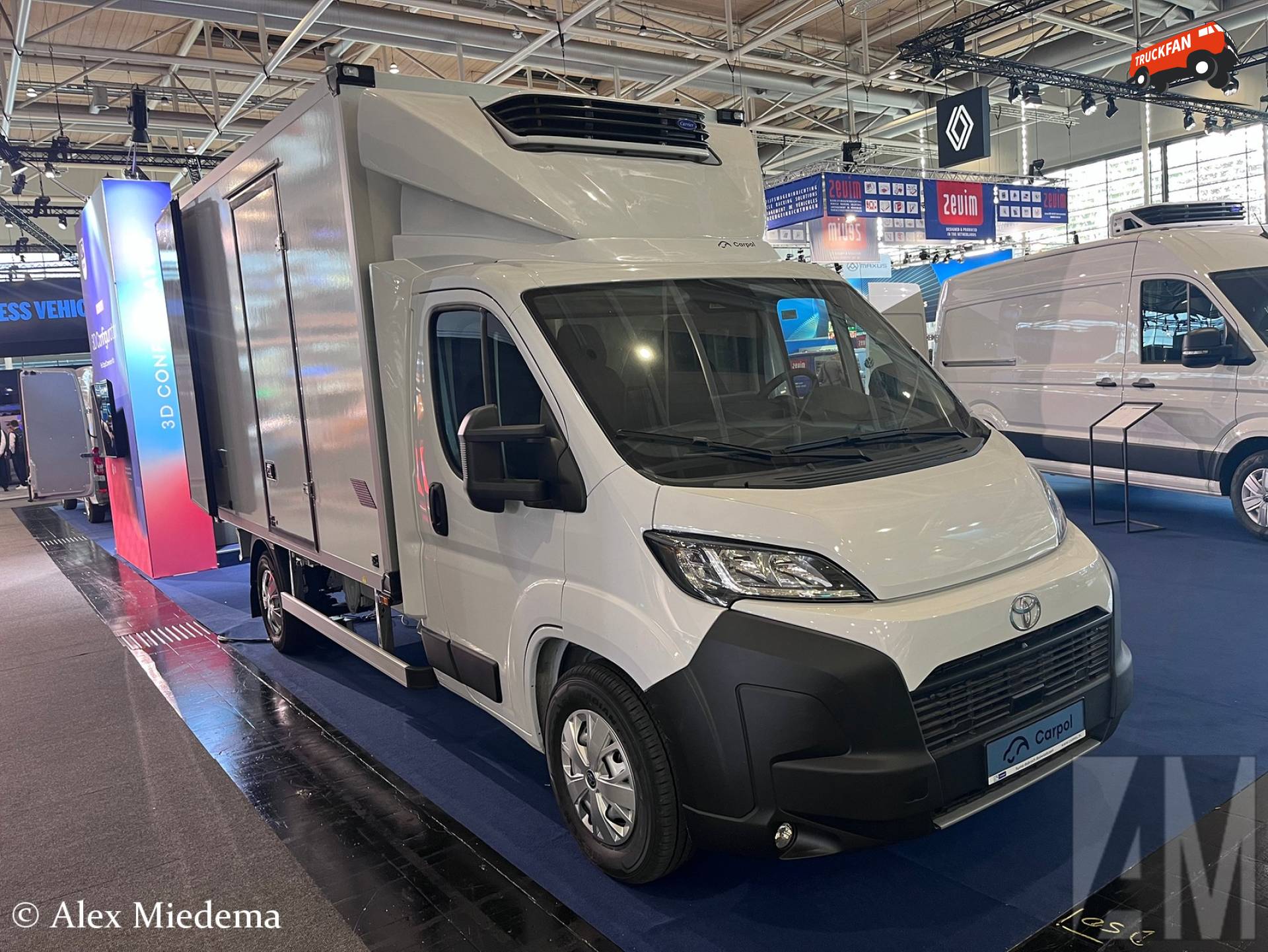 Carpol Toyota ProAce Max koelwagen bij Messe Hannover