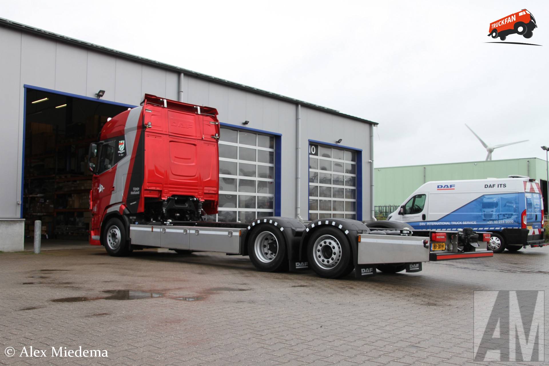 DAF XG 480 FAN bedrijfswagen van De Boer Tijnje