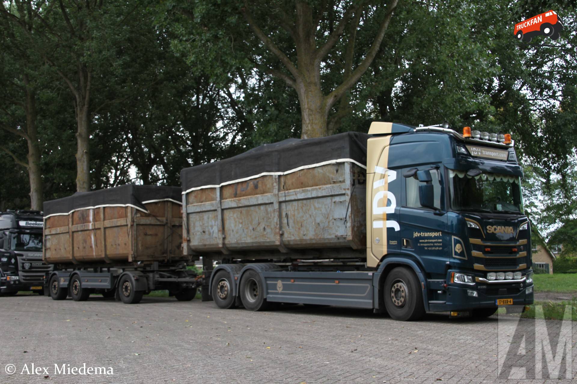 Gebr. Terpstra Scania R530 truck in JDV colors