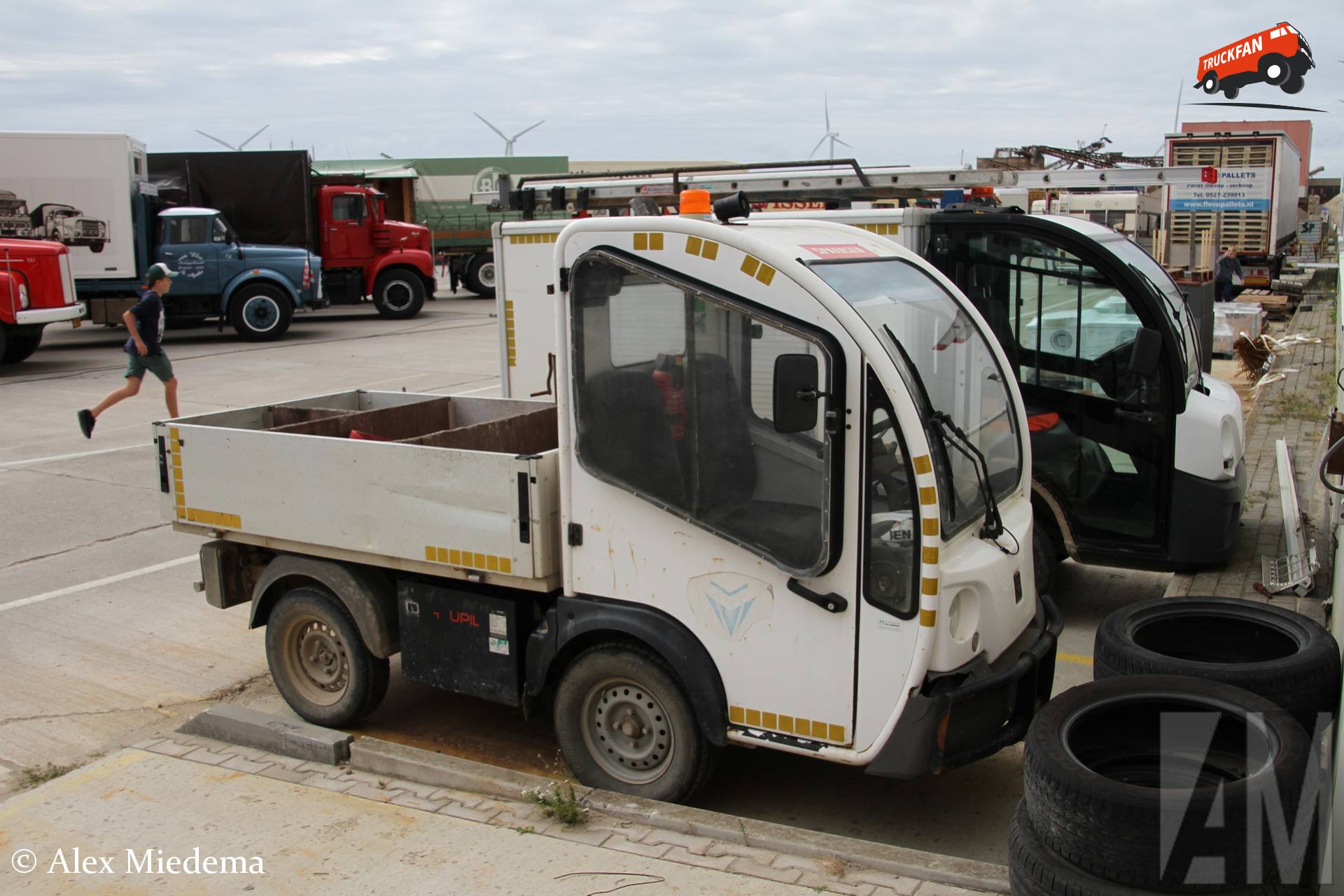 Goupil machine op locatie Spaansen Harlingen