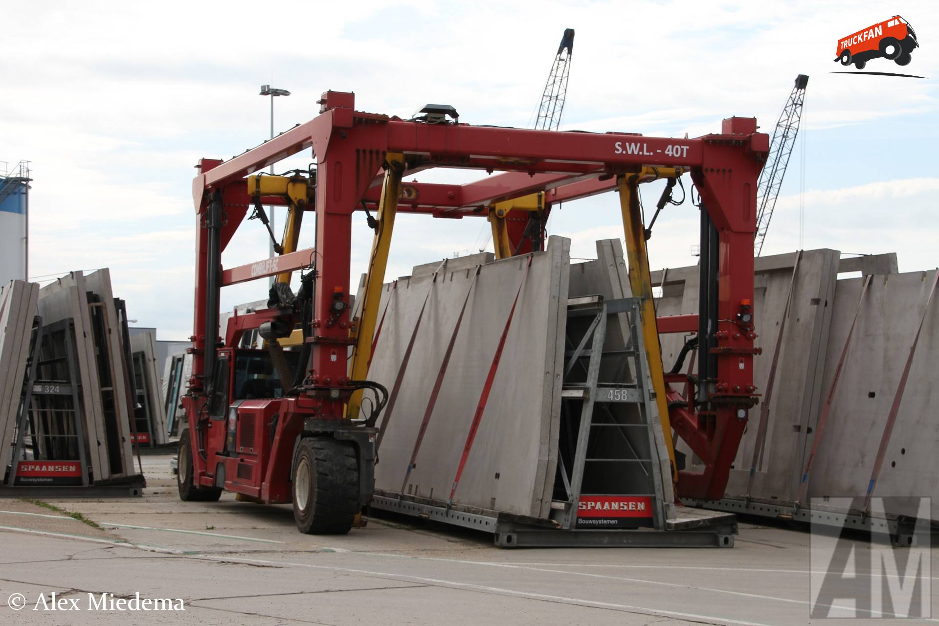 Combilift SC owned by Spaansen at Harlingen