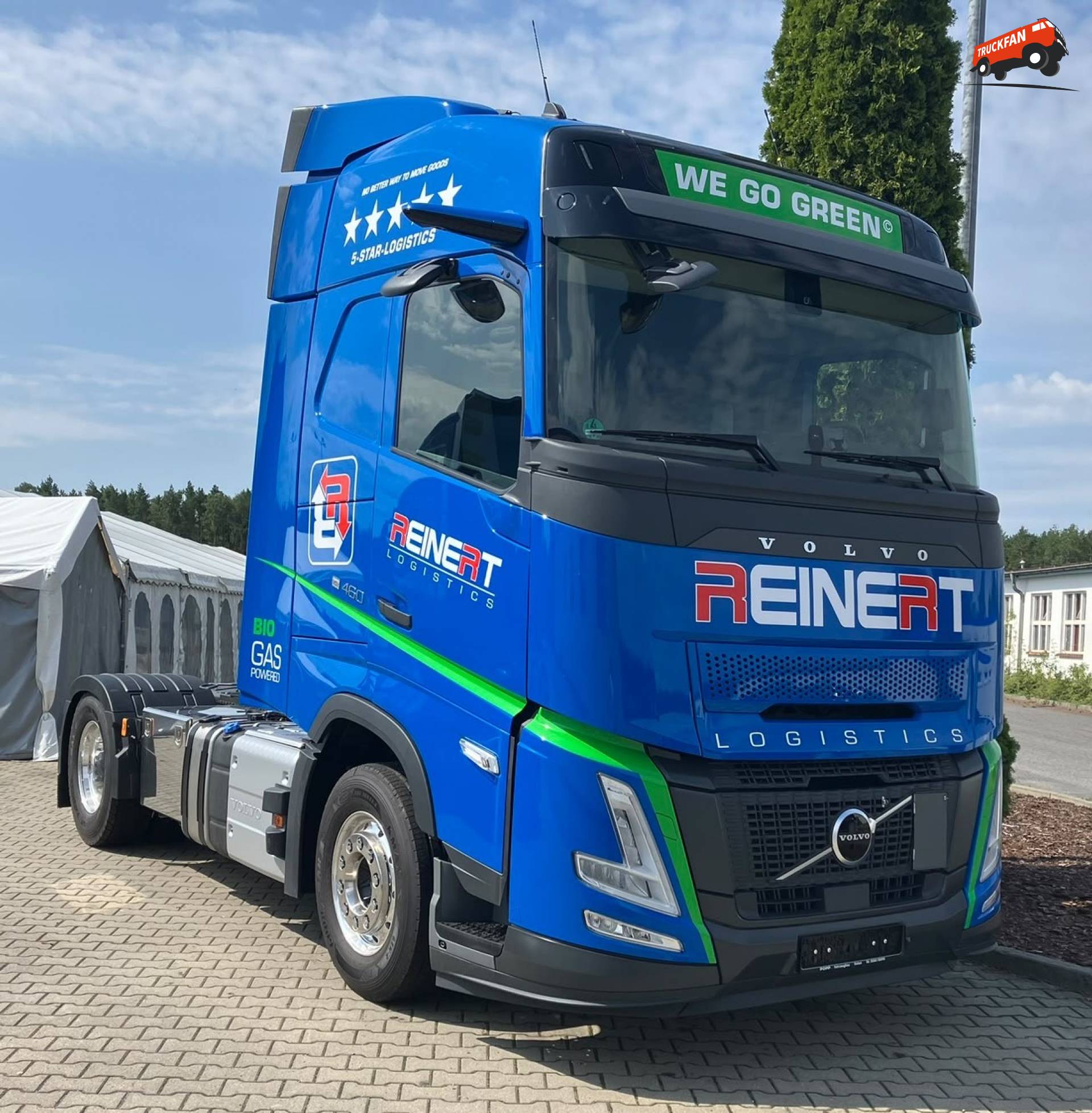 Volvo FH Aero LNG trucks ordered by Reinert Logistics