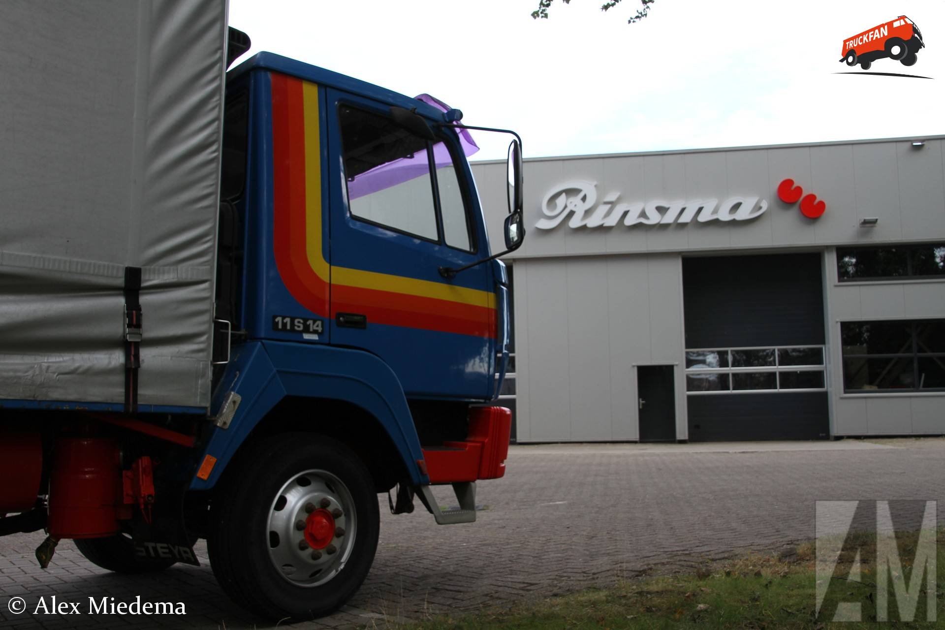 Steyr 11S14 truck owned by Gietema