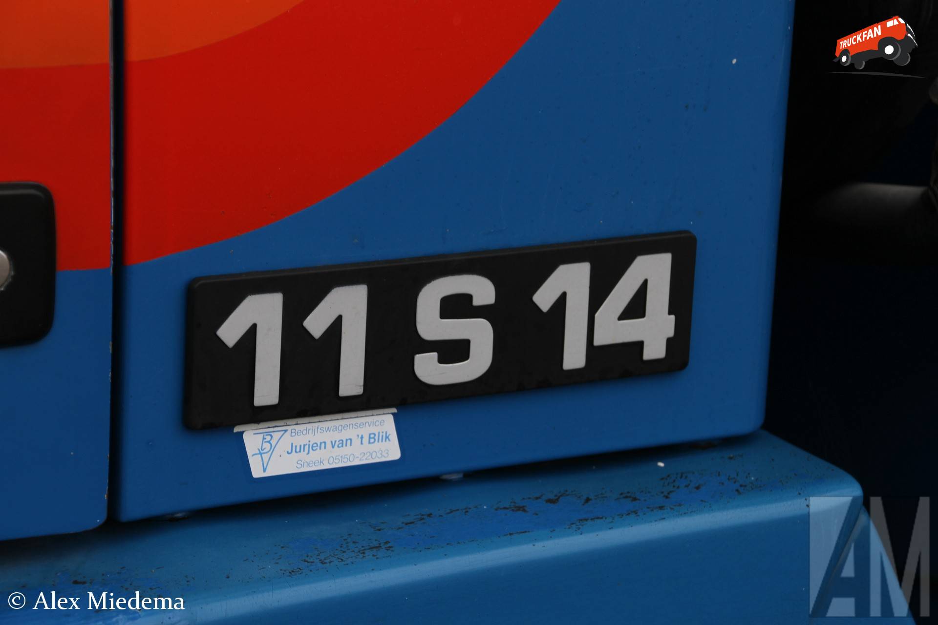 Steyr 11S14 truck owned by Gietema