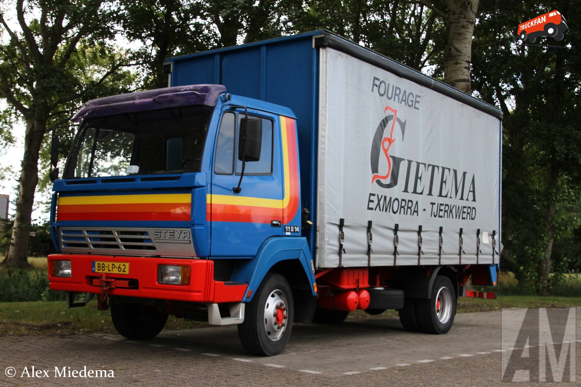 Steyr 11S14 truck owned by Gietema
