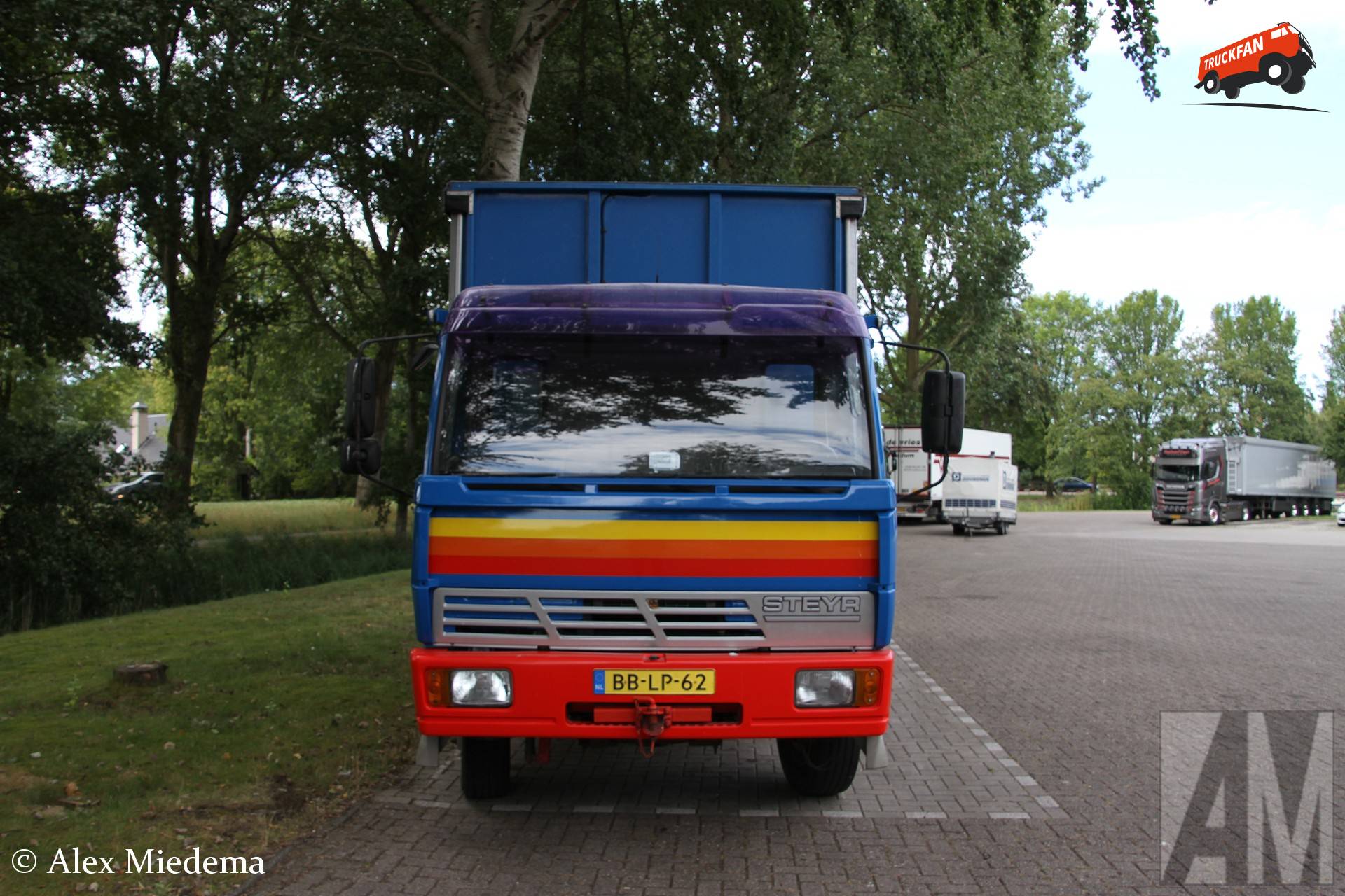 Steyr 11S14 truck owned by Gietema