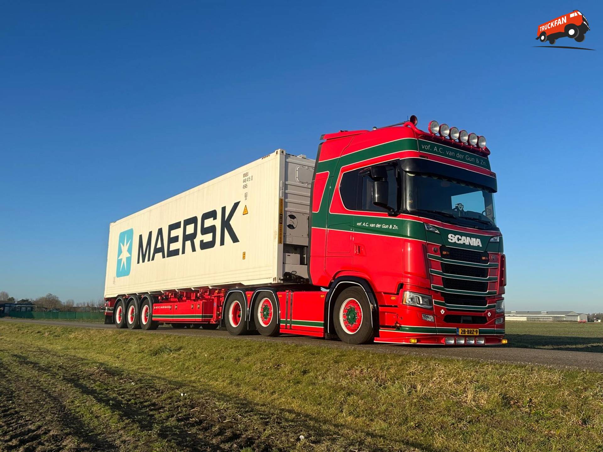 Scania 590S van A.C. van der Gun aangekondigd in 1:50 door Tekno