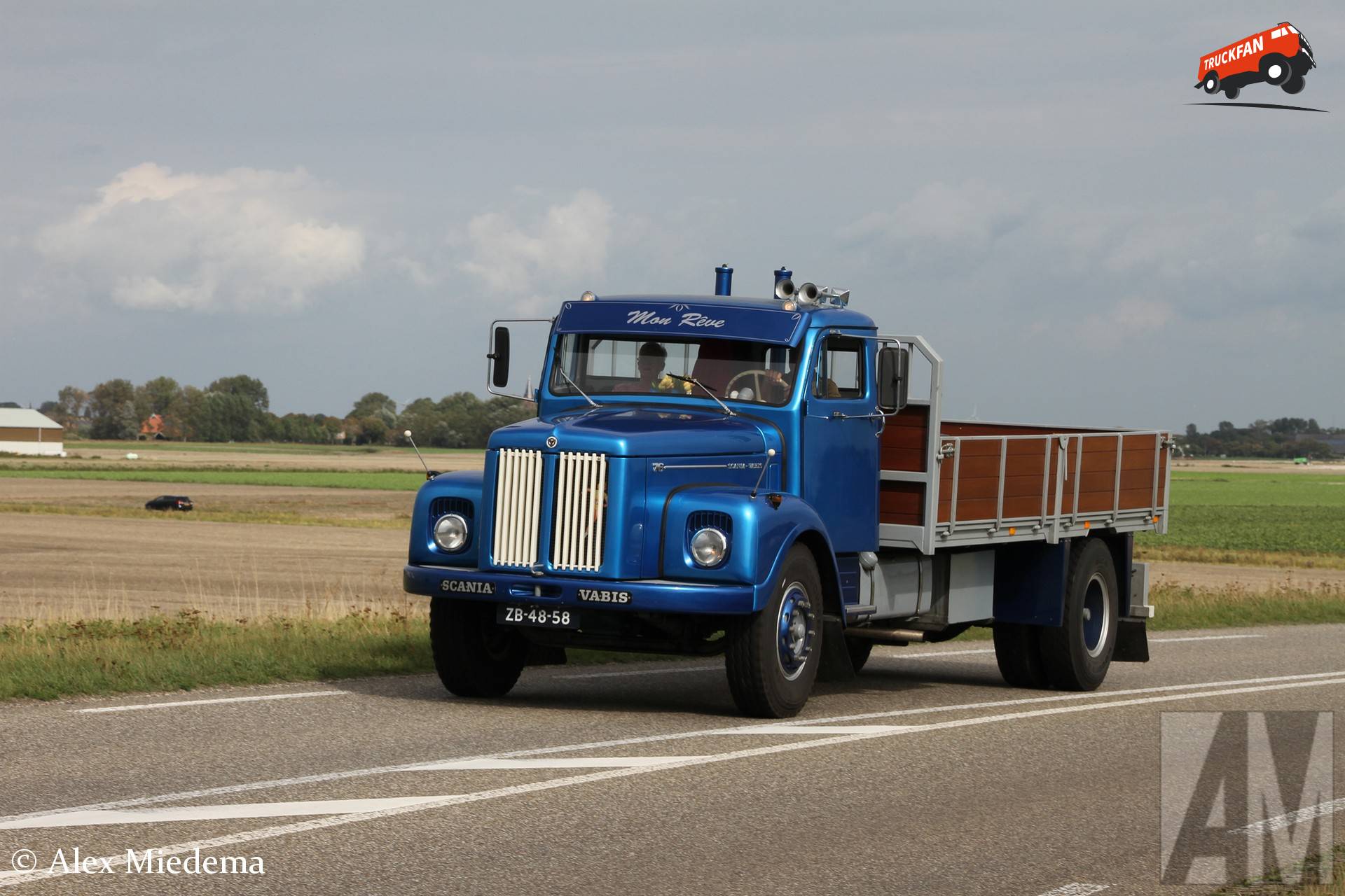Scania-Vabis L76 truck in Harlingen