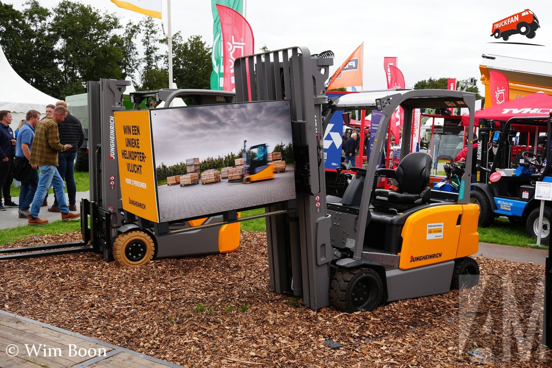 Jungheinrich heftruck bij AgroTechniek en GroenTechniek 2026