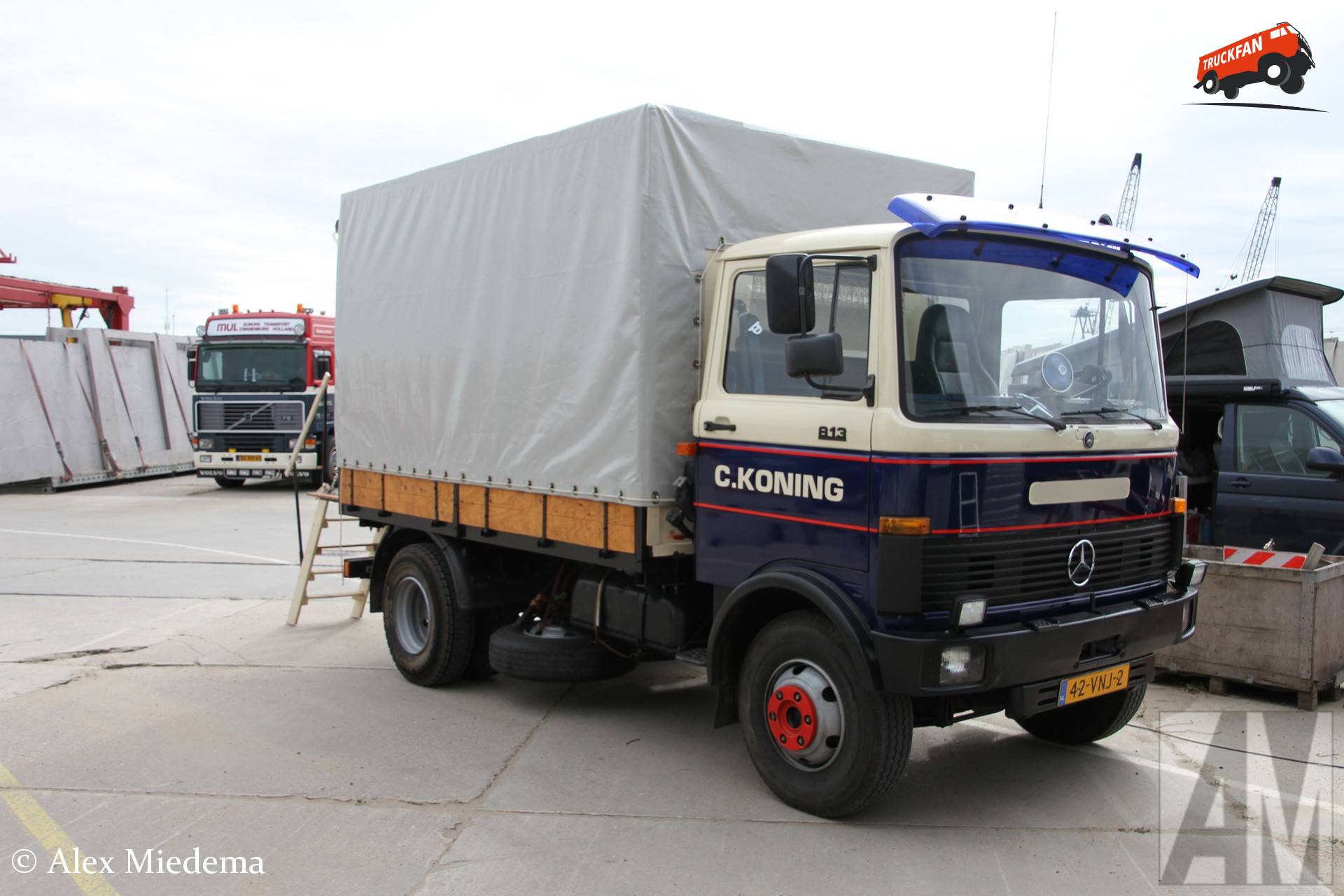 Oldtimer Truck Elfstedentocht 2026 Mercedes-Benz LP813