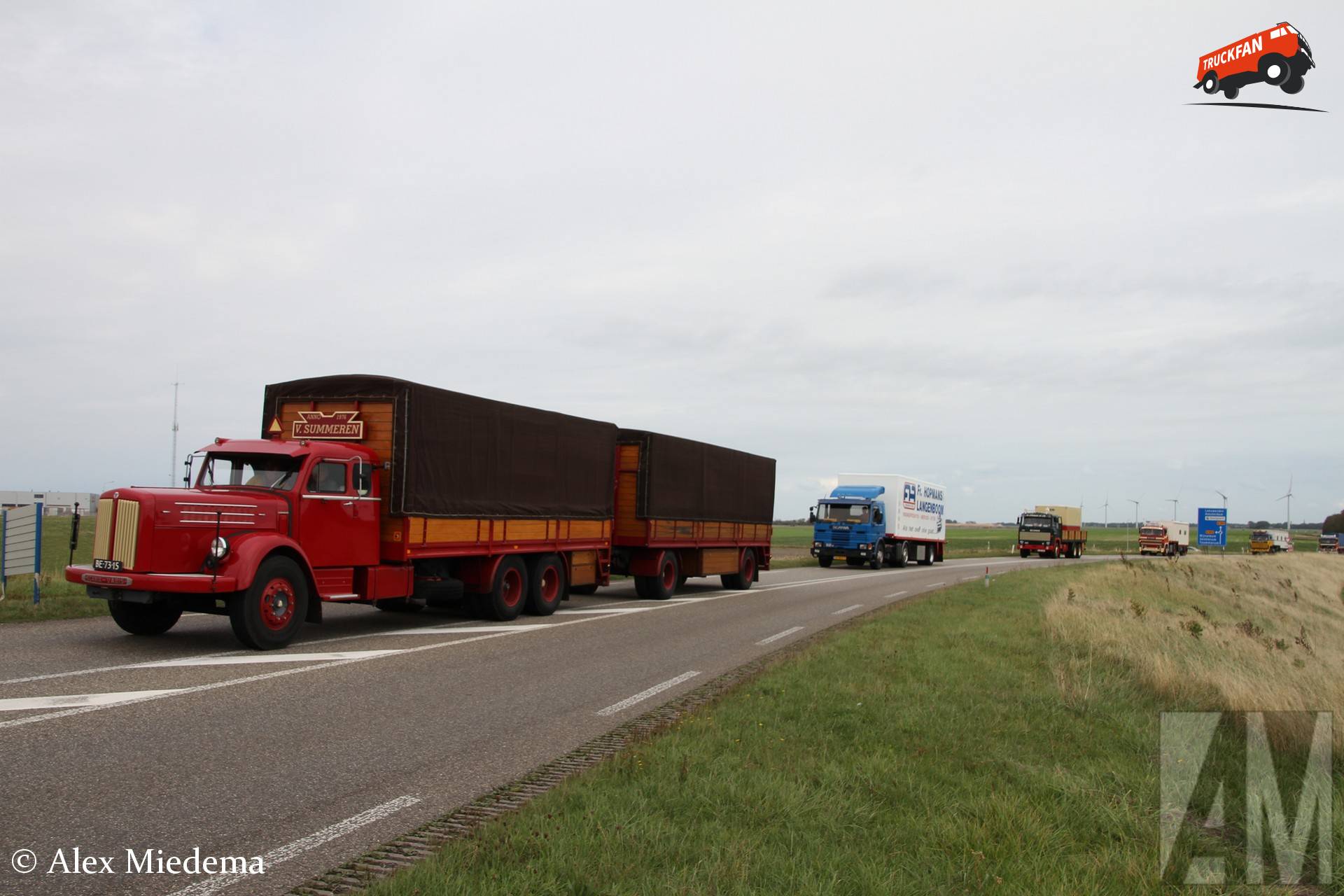 Oldtimer Truck Elfstedentocht Scania-Vabis LS80