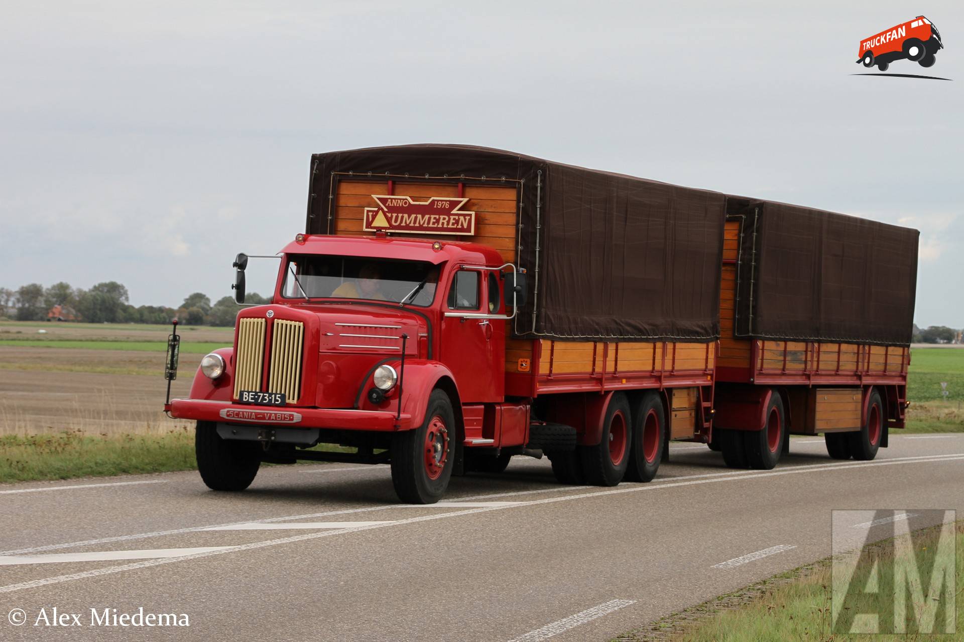 Scania-Vabis LS80 truck in Harlingen